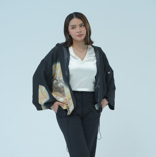 Premium On-hand: H6362- hoodie black gold