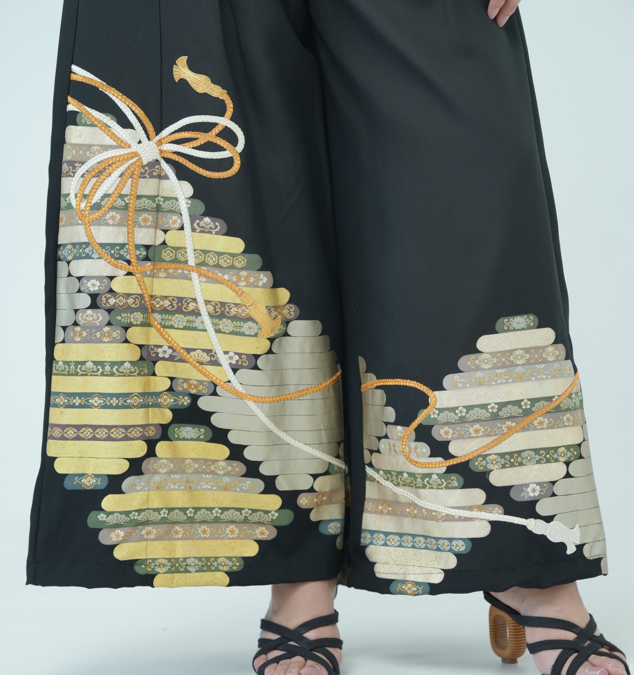 Premium On-hand: Black Palazzo Pants | XLA | PP7333A