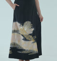 Load image into Gallery viewer, Premium On-hand: Wrap Skirt | 1T Black Peacock | WS7253Y
