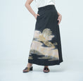 Load image into Gallery viewer, Premium On-hand: Wrap Skirt | 1T Black Peacock | WS7253Y
