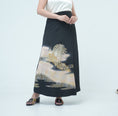 Load image into Gallery viewer, Premium On-hand: Wrap Skirt | 1T Black Peacock | WS7253Y
