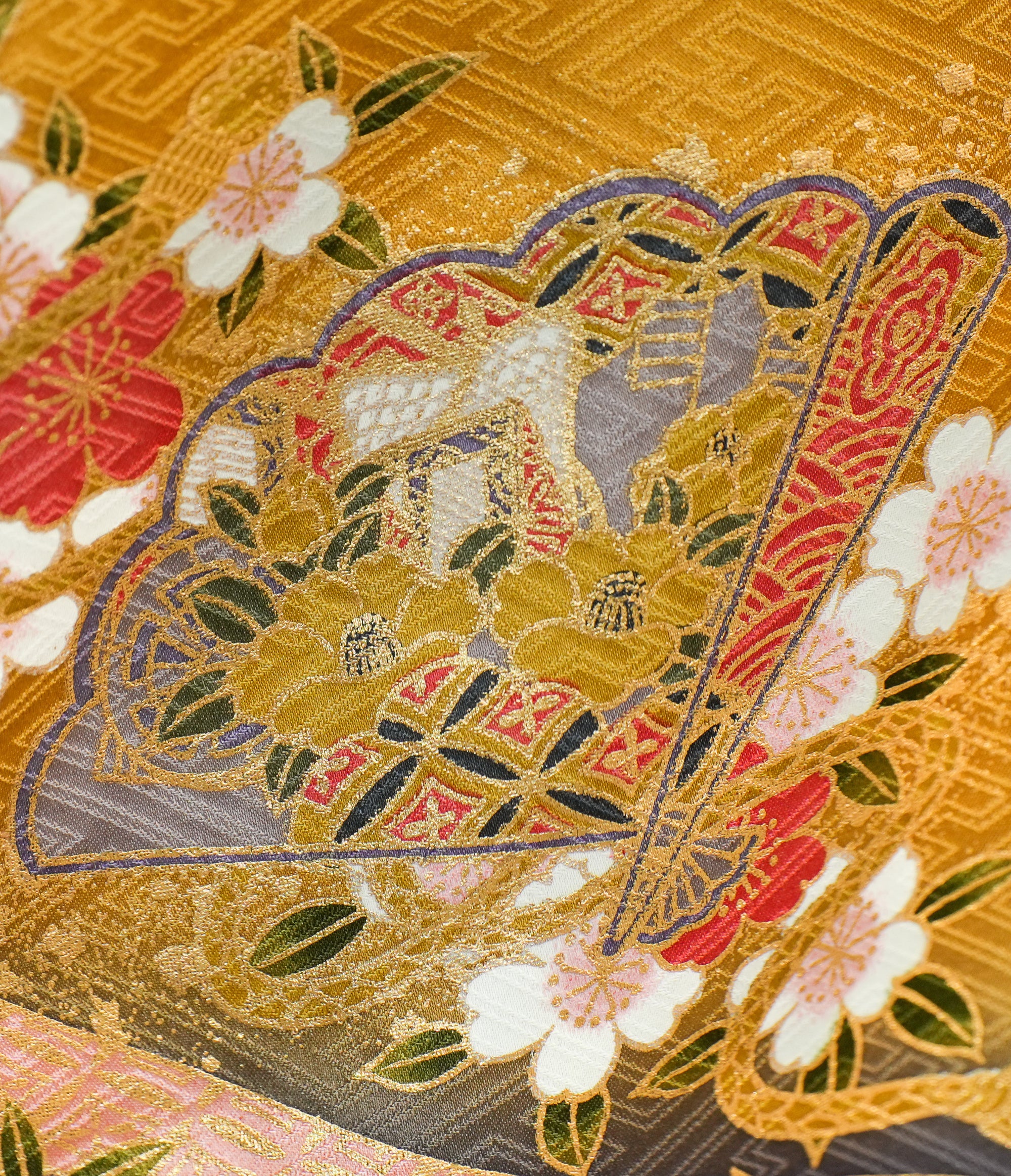 Premium Fabric SHO: 0313-6 Mustard blossom