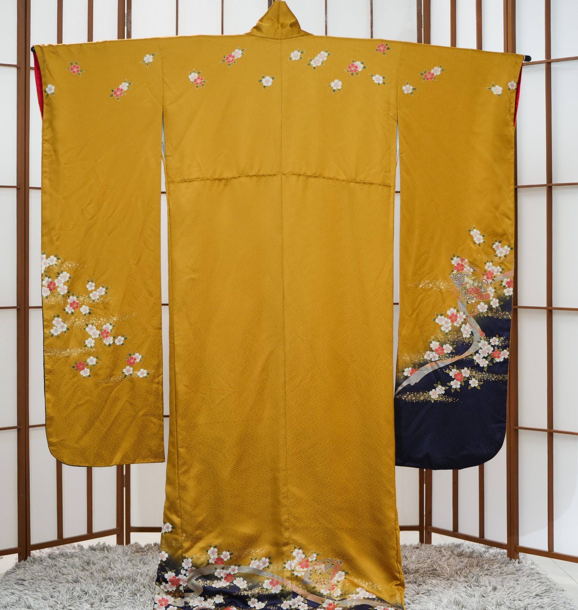 Premium Fabric SHO: 0313-6 Mustard blossom