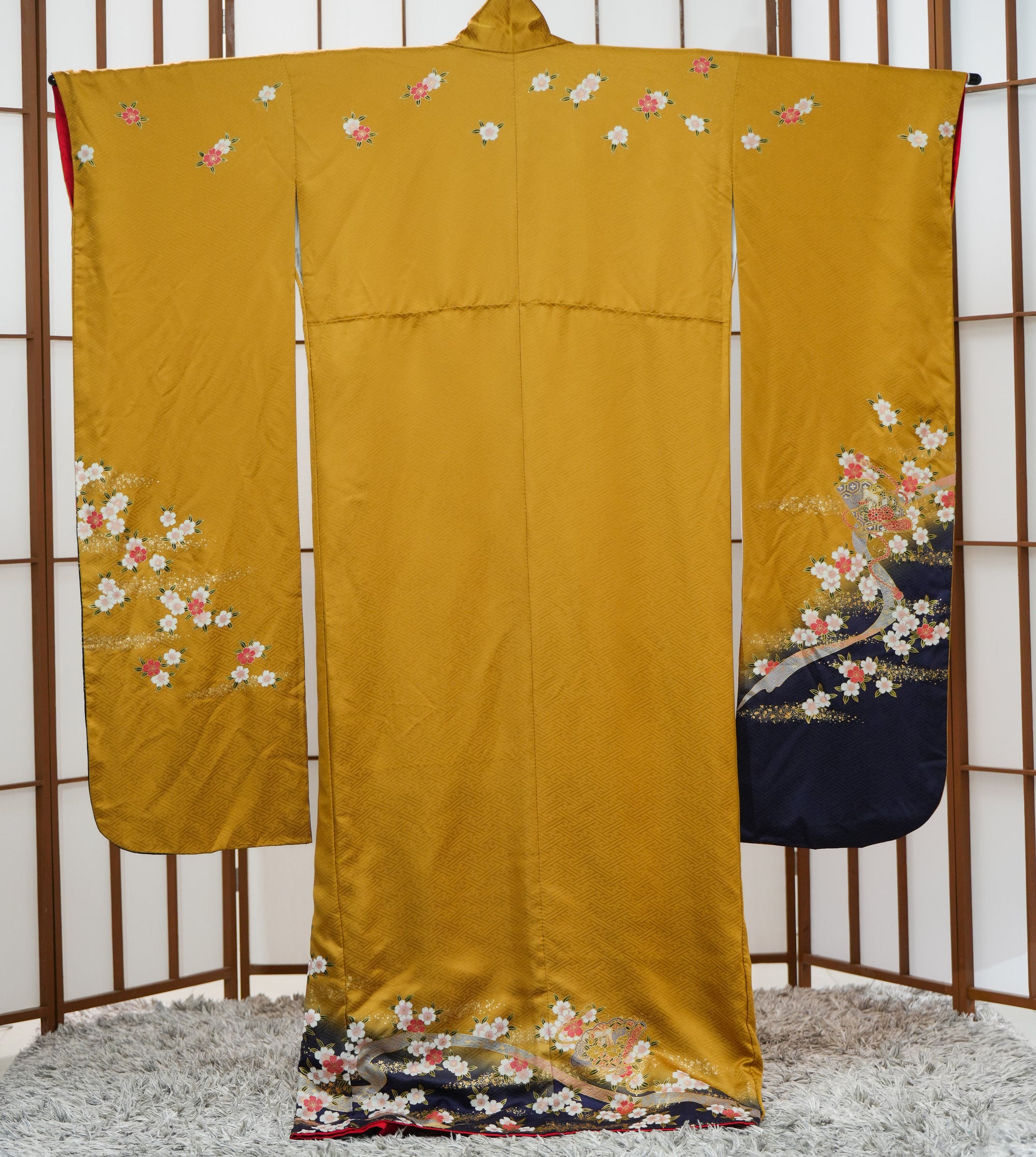 Premium Fabric SHO: 0313-6 Mustard blossom