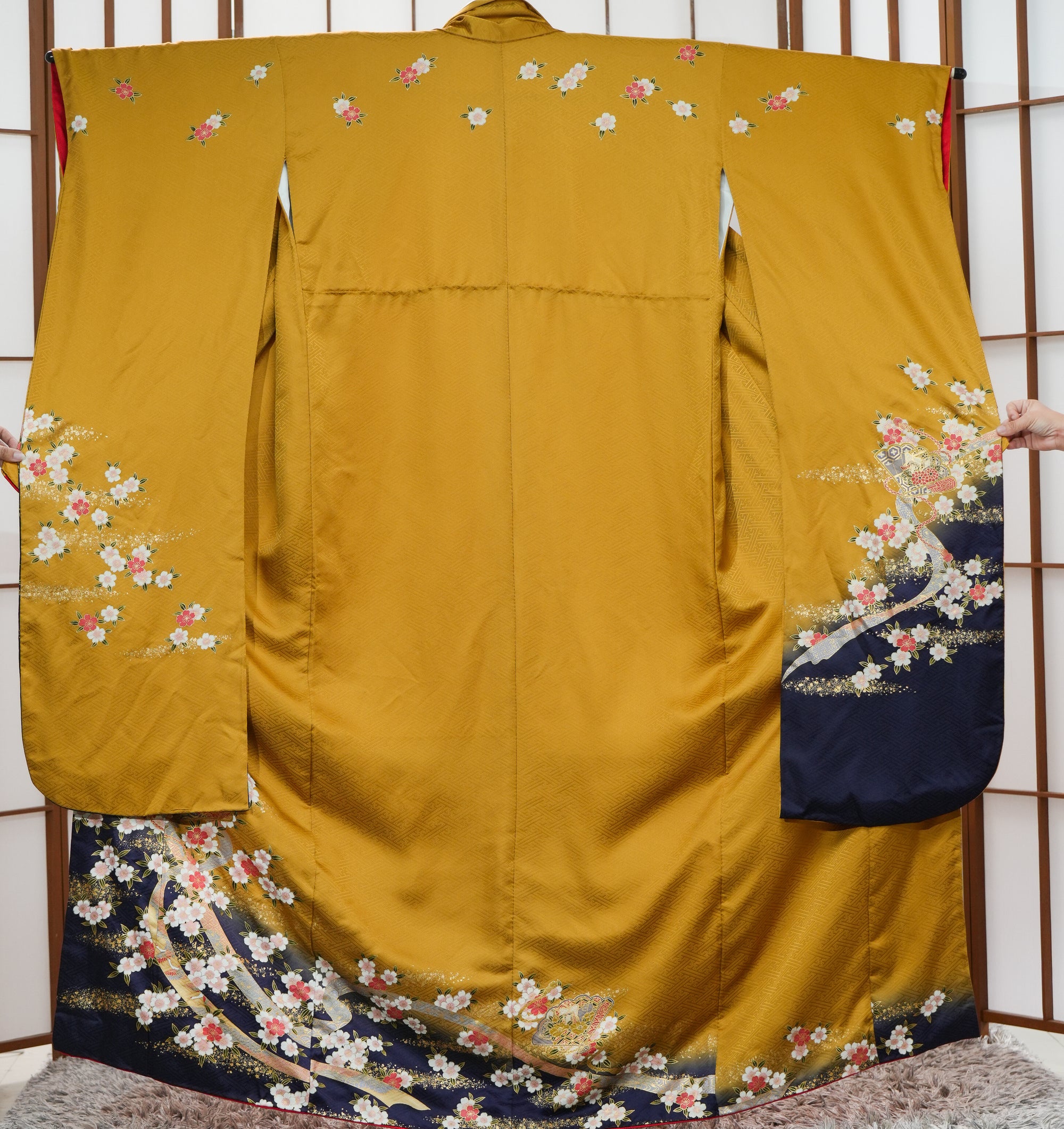 Premium Fabric SHO: 0313-6 Mustard blossom
