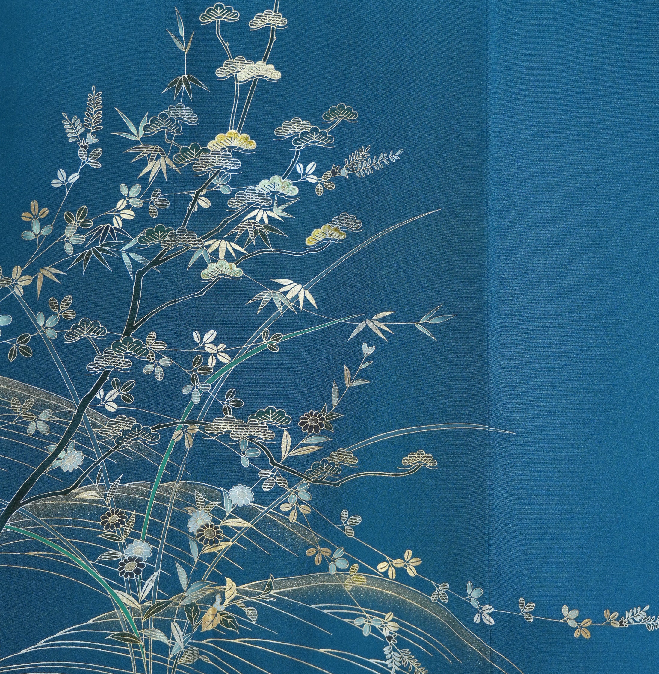 Premium Fabric Chiku -  0313-14 Bluish