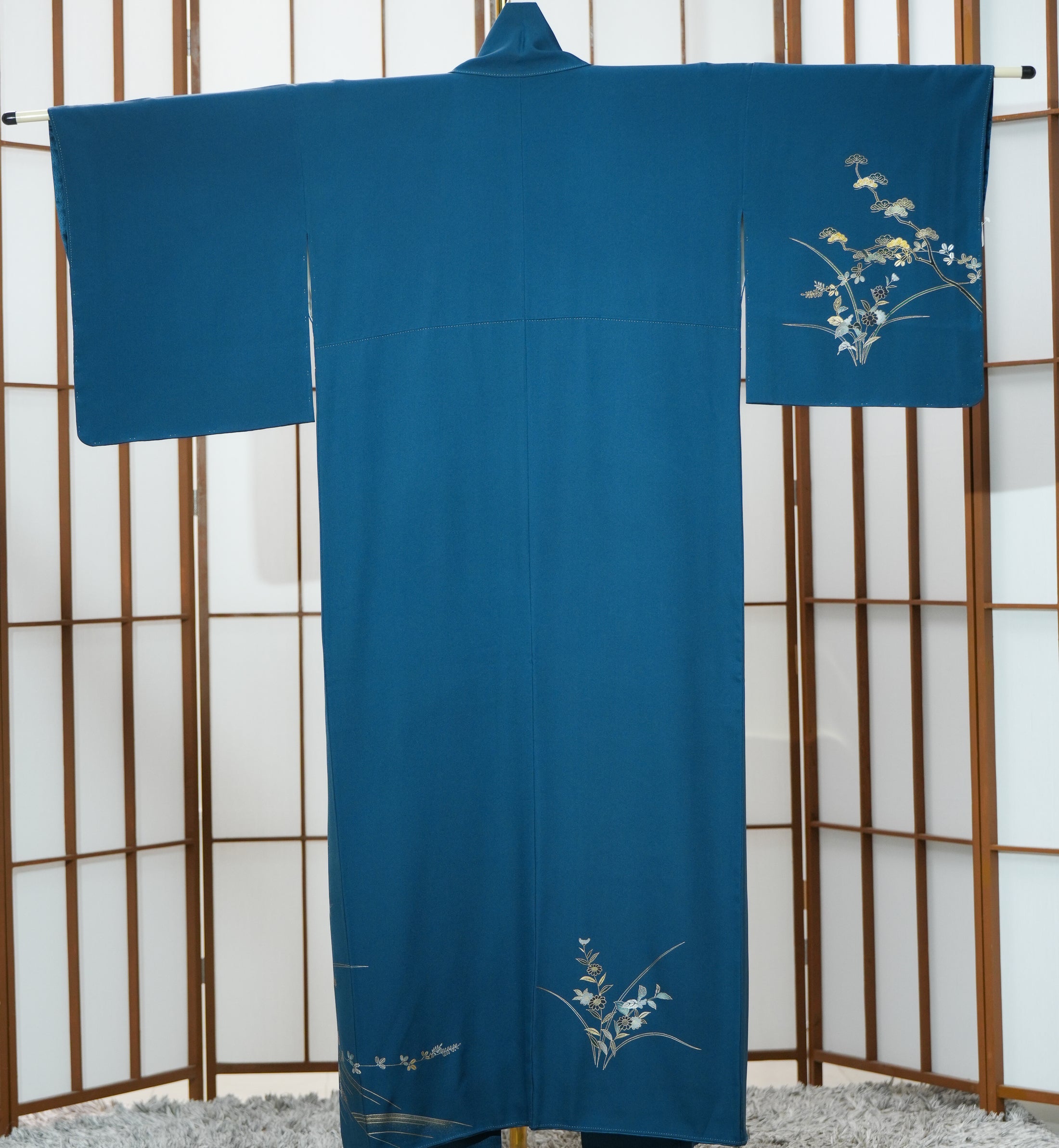 Premium Fabric Chiku -  0313-14 Bluish