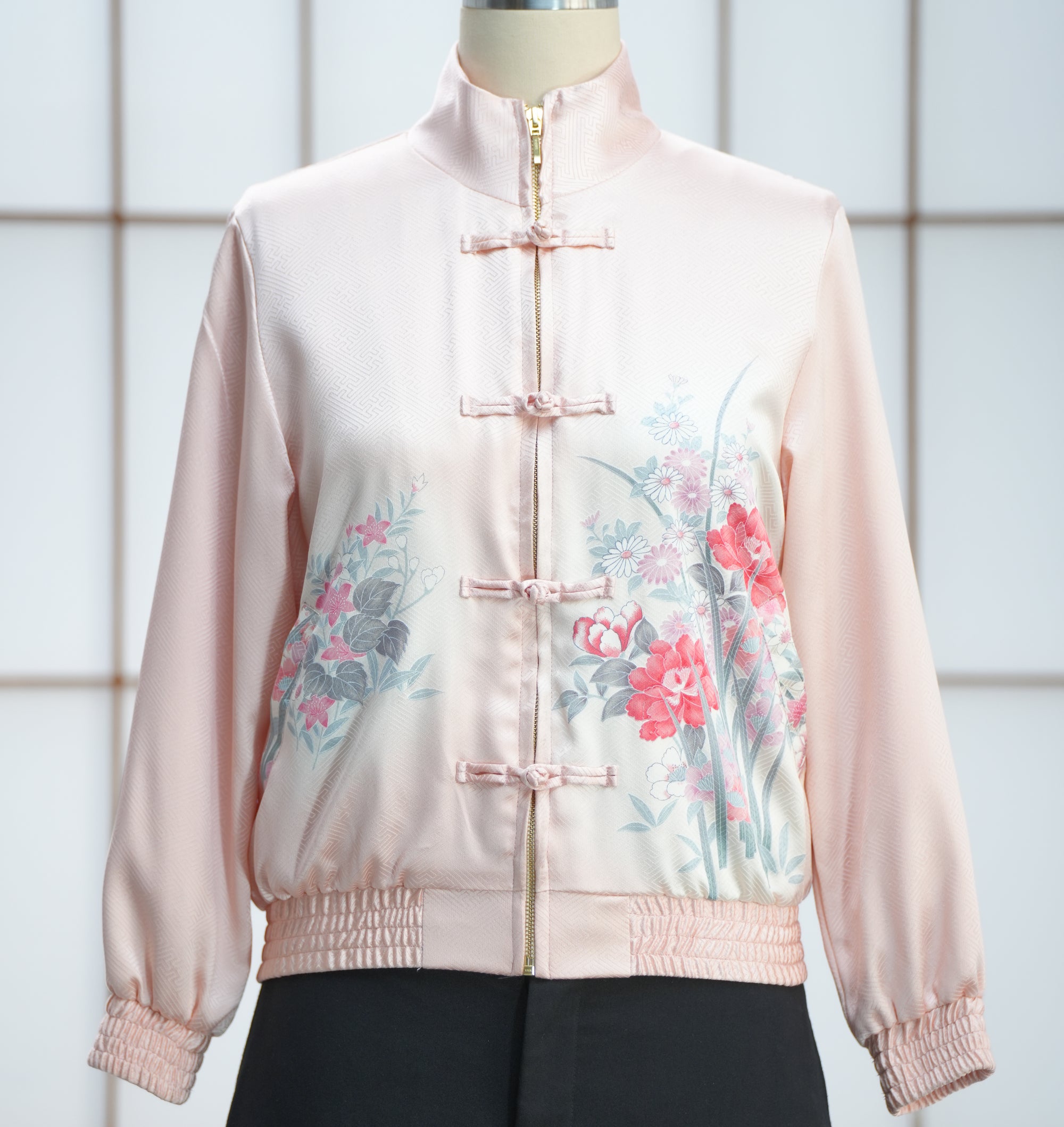 Premium On-hand: Pink Chinese Knot Jacket | CKJ7355M | LB (Women)