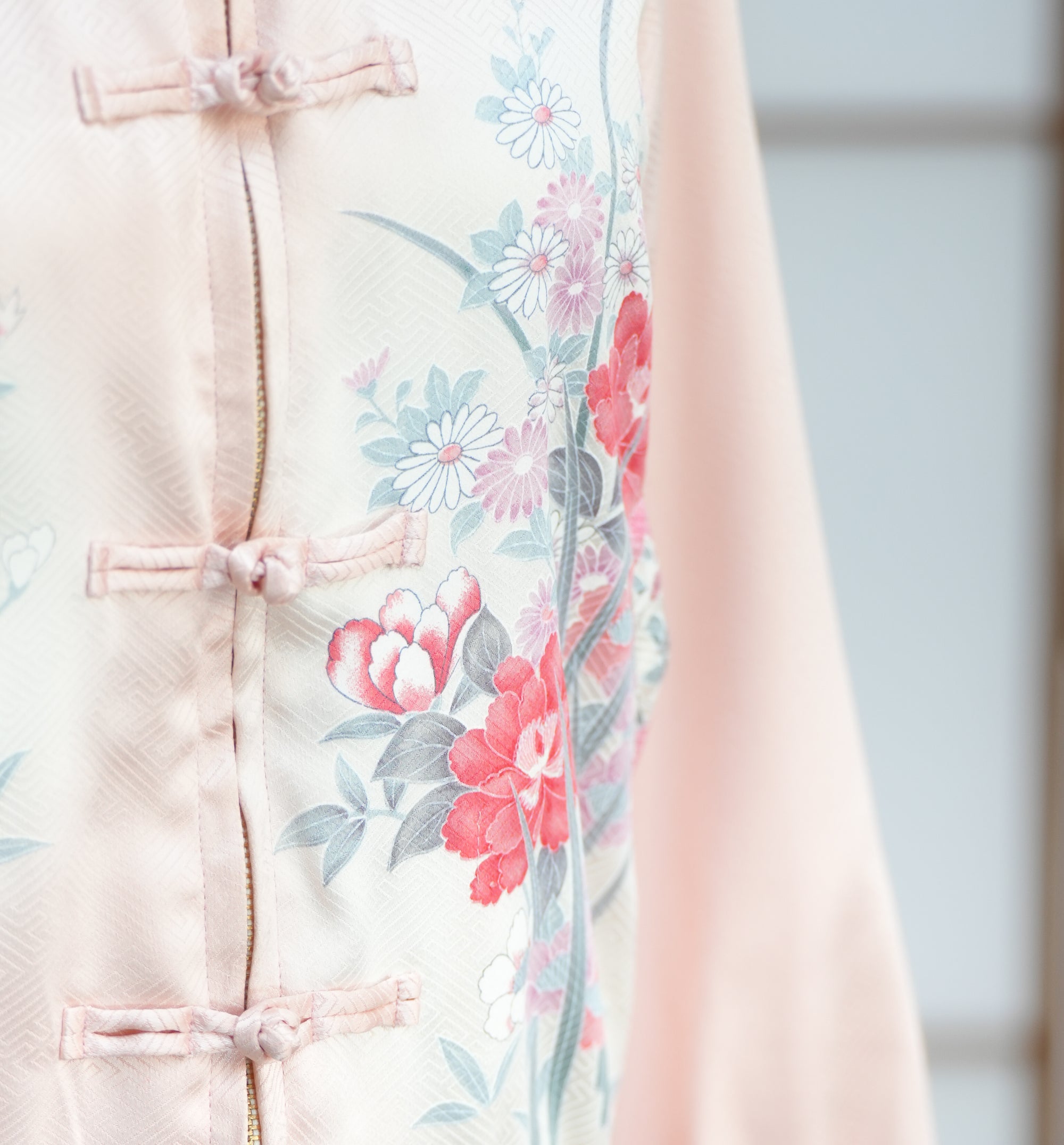 Premium On-hand: Pink Chinese Knot Jacket | CKJ7355M | LB (Women)