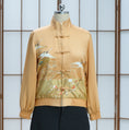 Load image into Gallery viewer, Premium On-hand: Golden Orange Cream Chinese Knot Jacket | CKJ7353M | LB (Women)
