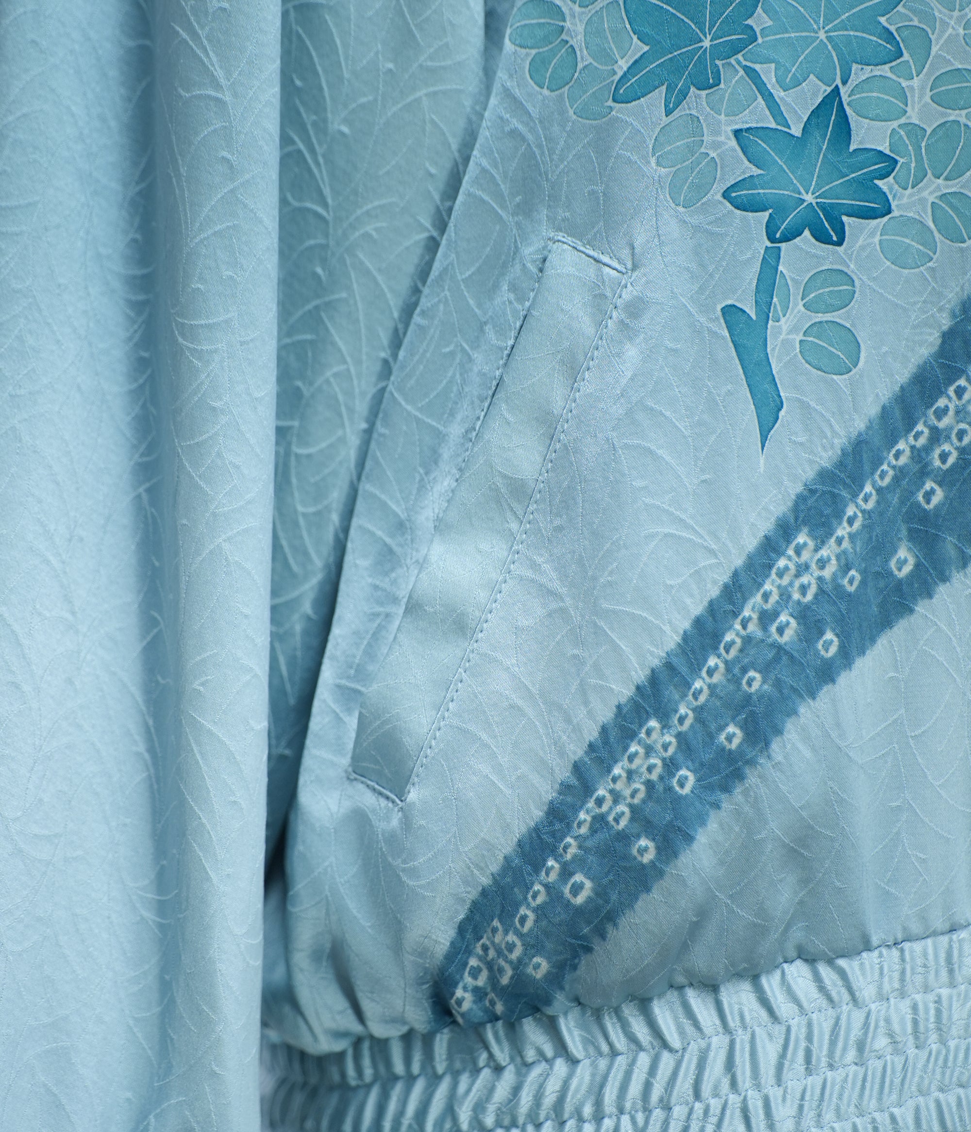 Premium On-hand: Blue Chinese Knot Jacket | XLB (Women)