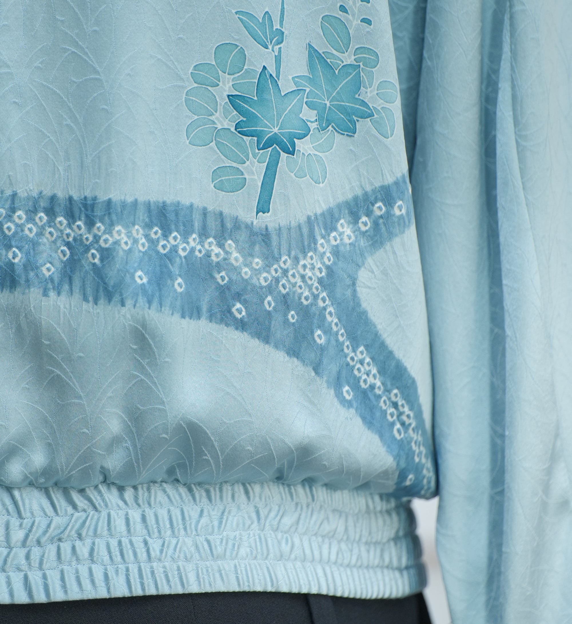 Premium On-hand: Blue Chinese Knot Jacket | XLB (Women)