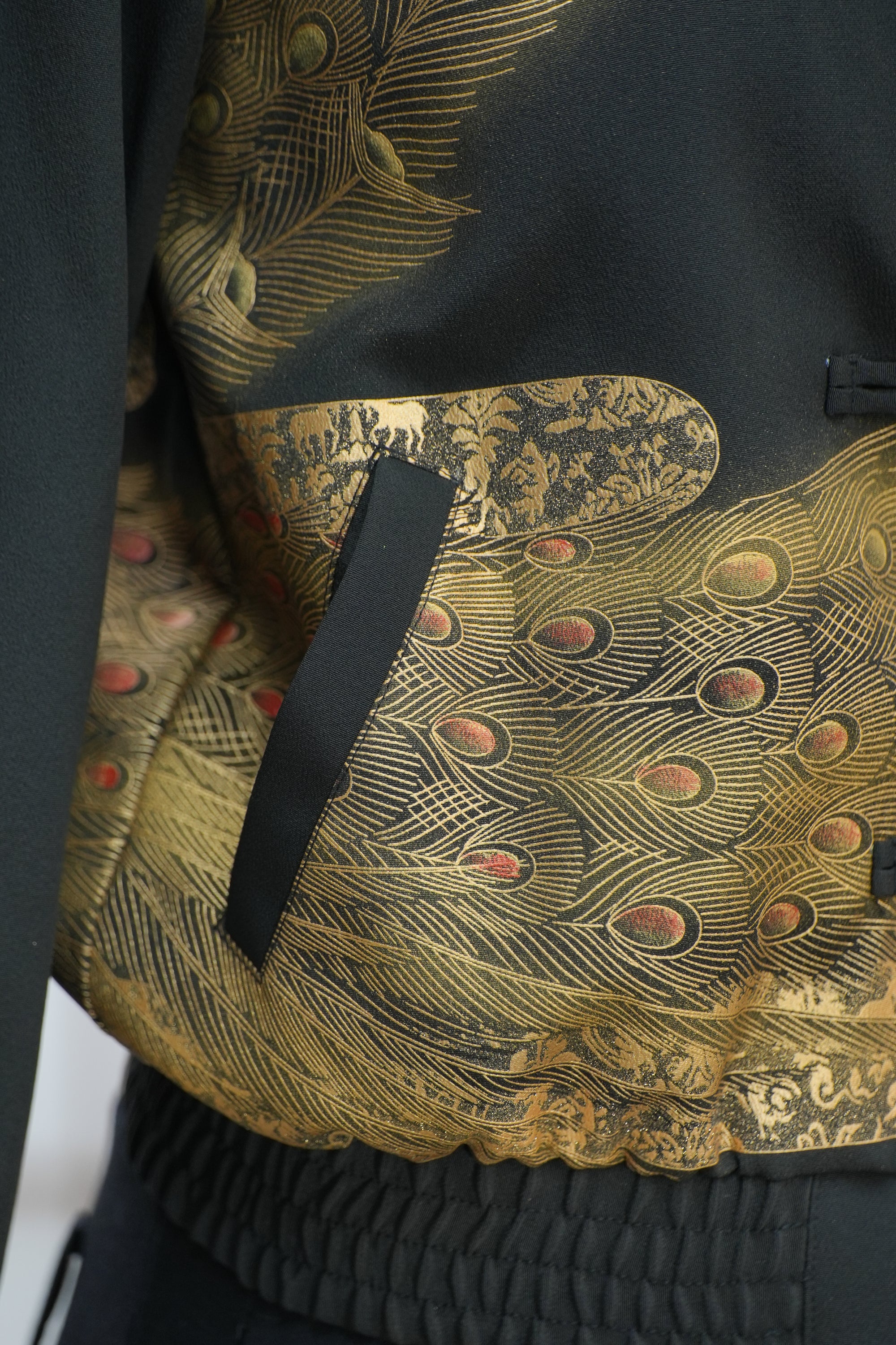 Premium On-hand: Black Chinese Knot Jacket | CKJ7356M | MB (Women)