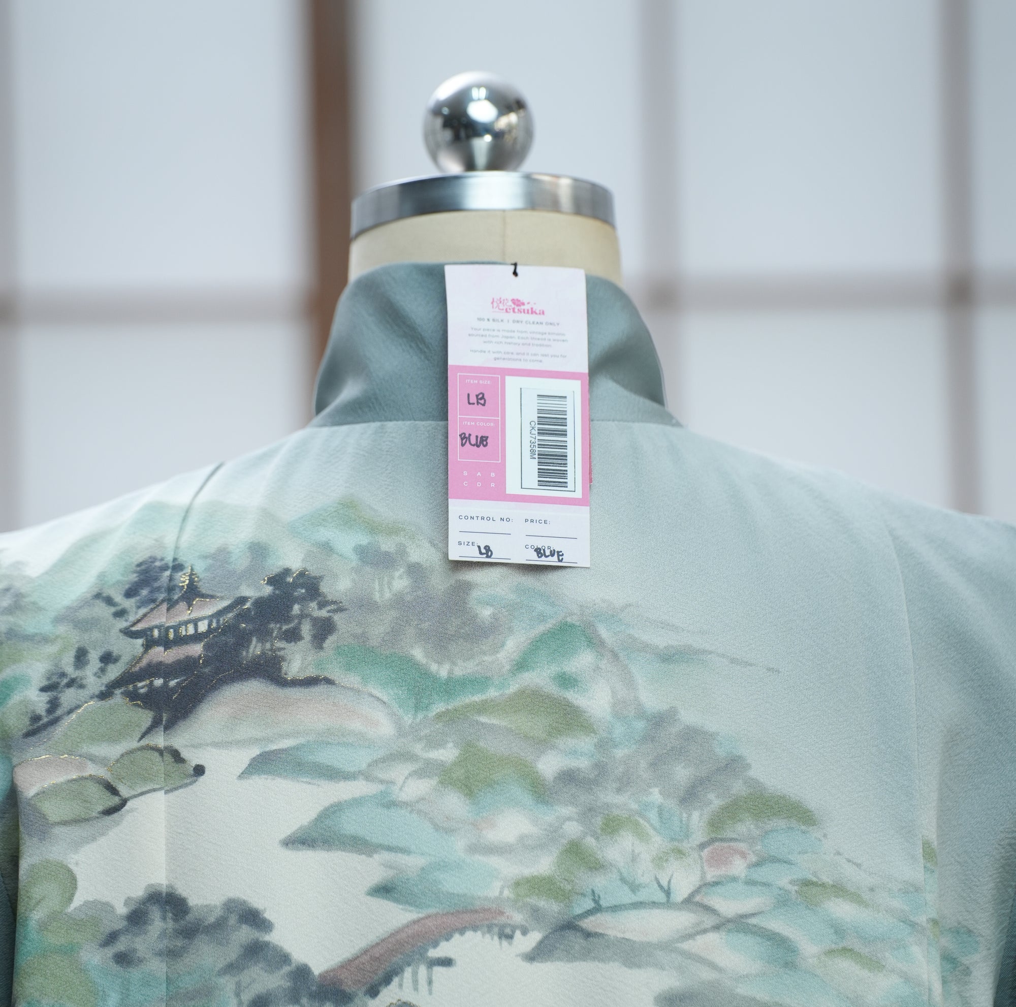 Premium On-hand: Blue Chinese Knot Jacket | CKJ7358M | LB (Women)