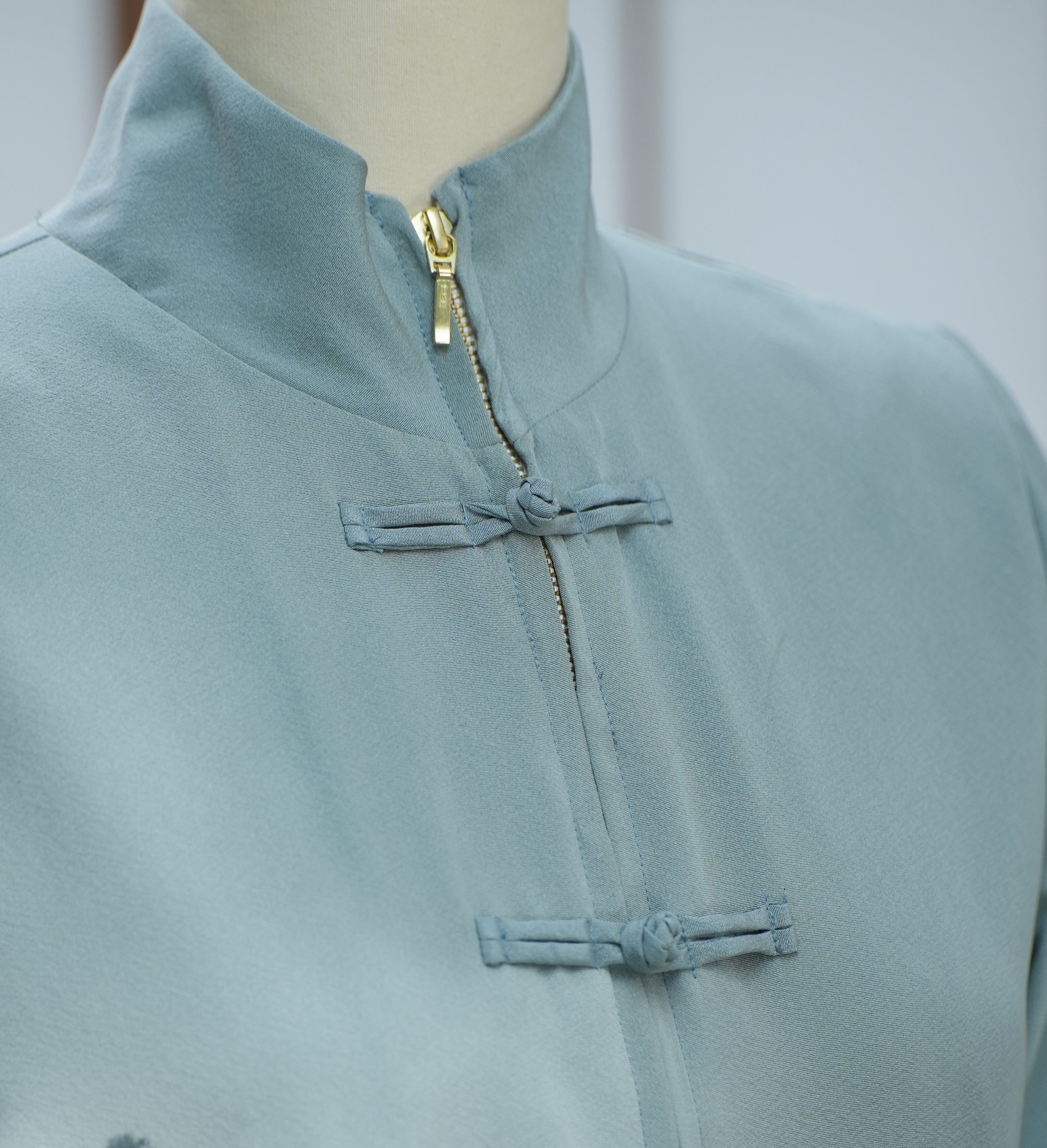Premium On-hand: Blue Chinese Knot Jacket | CKJ7358M | LB (Women)