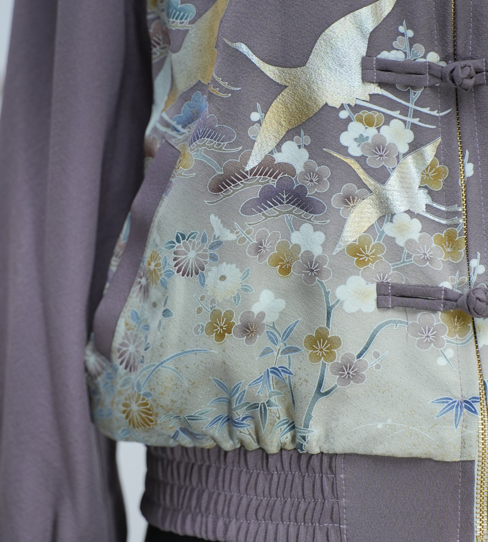 Premium On-hand: Lavender Chinese Knot Jacket | CKJ7337M | XLB (Women)