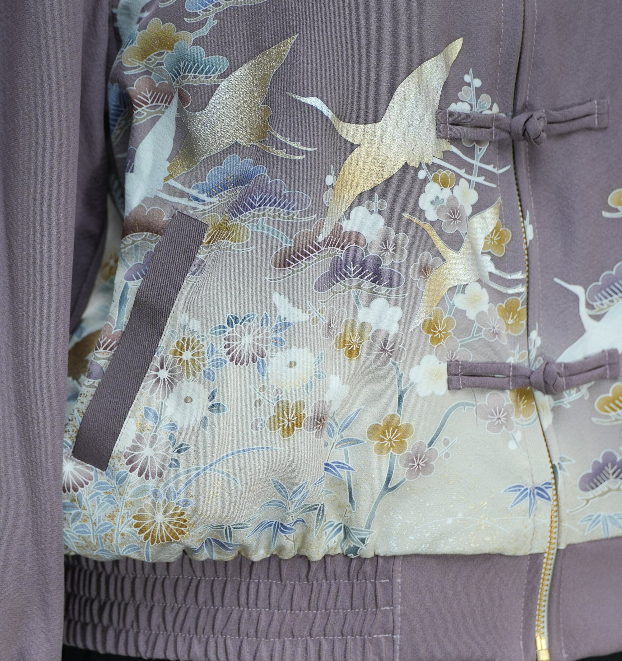 Premium On-hand: Lavender Chinese Knot Jacket | CKJ7337M | XLB (Women)