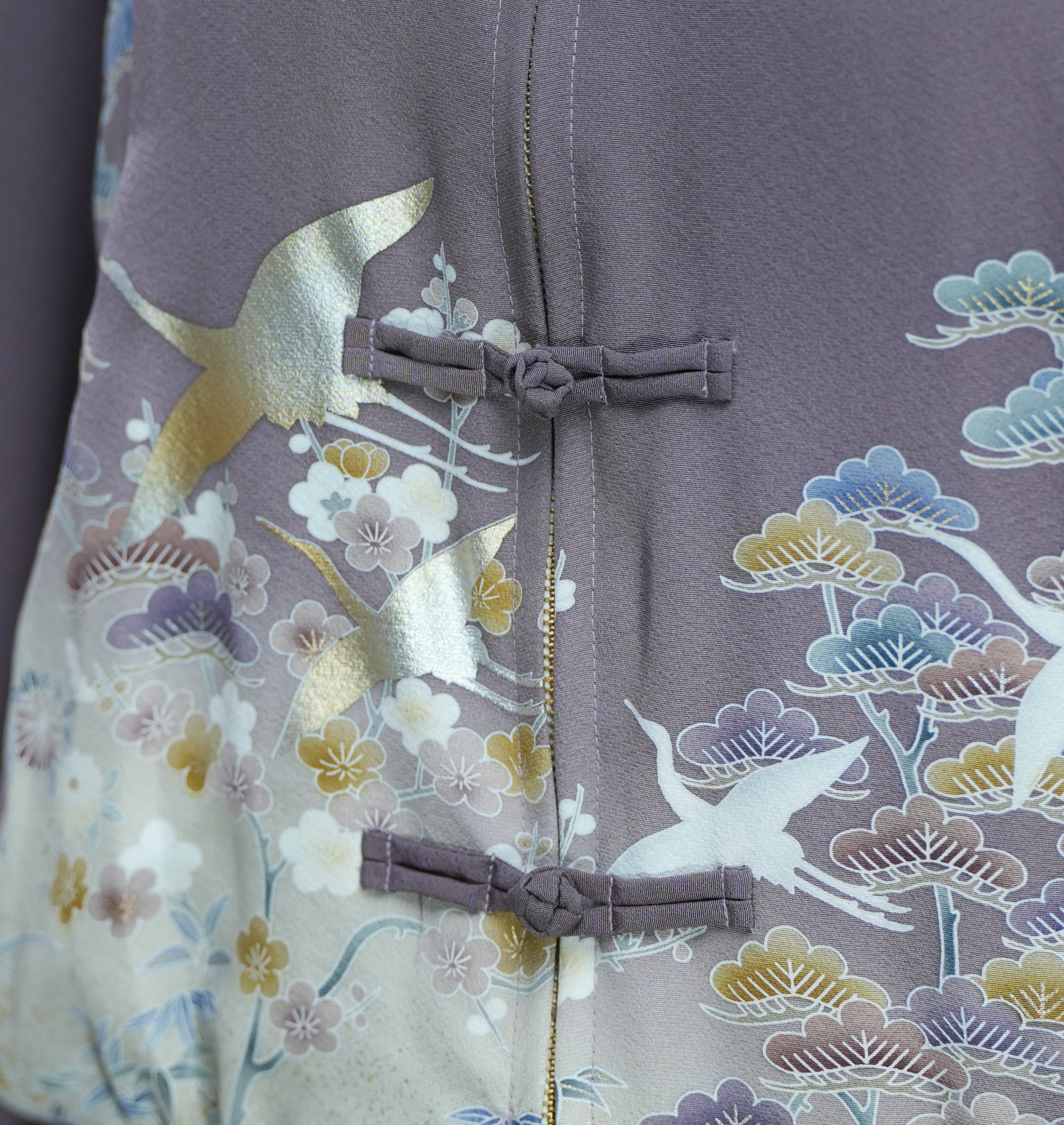 Premium On-hand: Lavender Chinese Knot Jacket | CKJ7337M | XLB (Women)