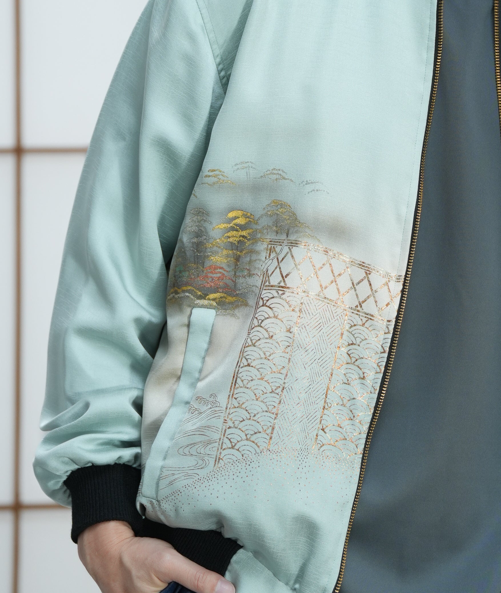 Premium On-hand: Light Blue Bomber Jacket | BJ5280 | L