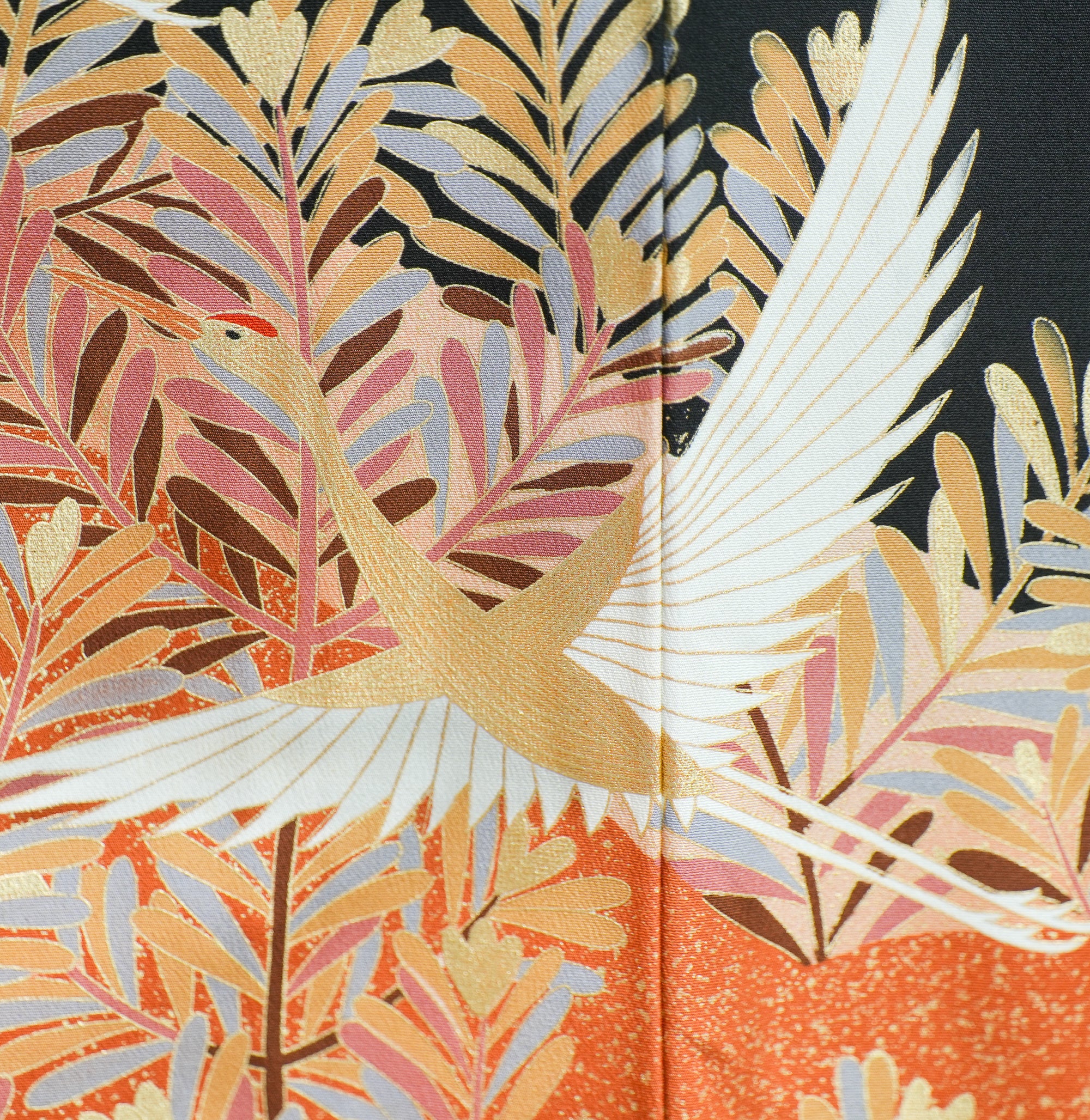 Chiku Fabric: 0317-03 | Black and Phoenix