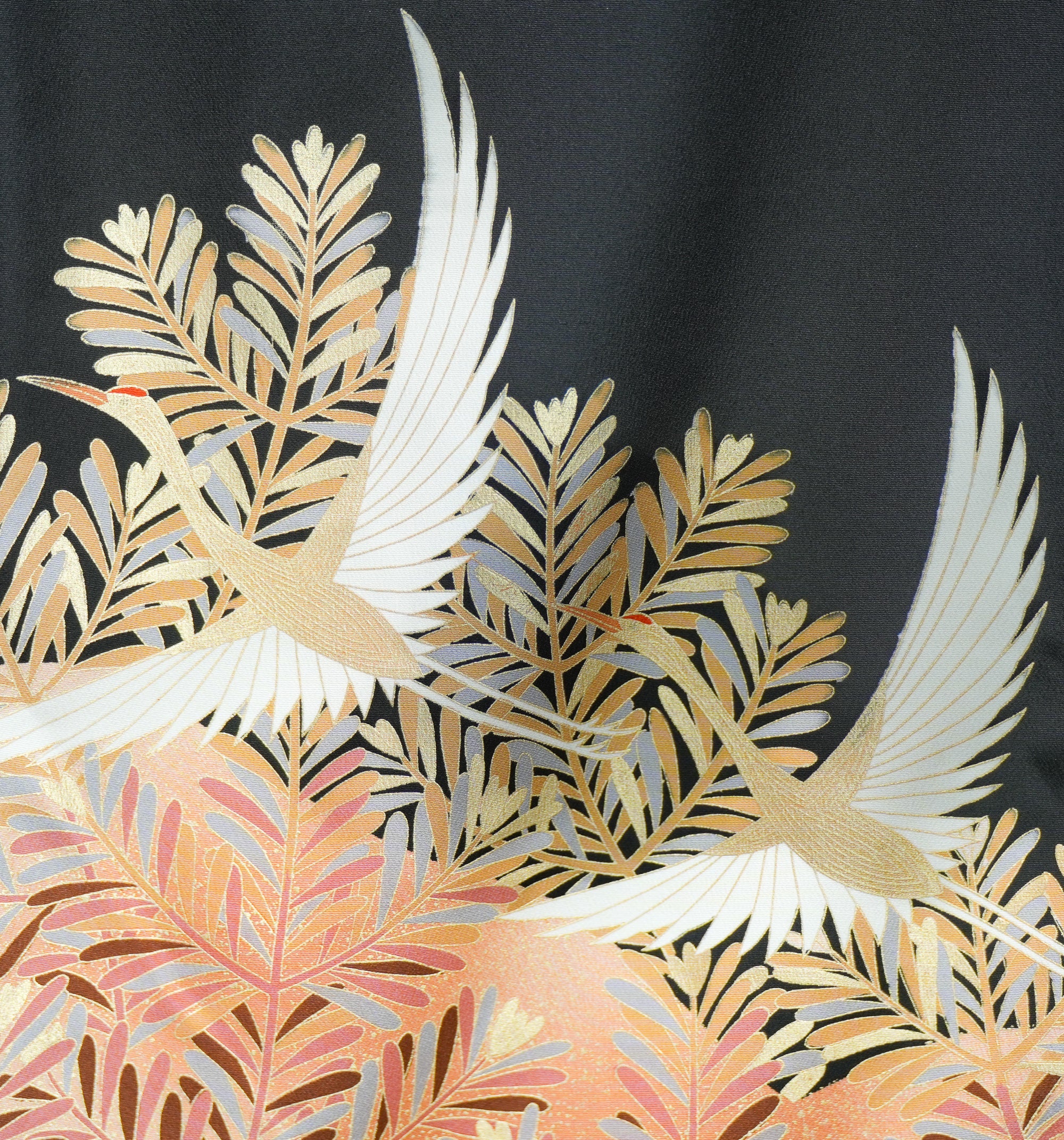 Chiku Fabric: 0317-03 | Black and Phoenix