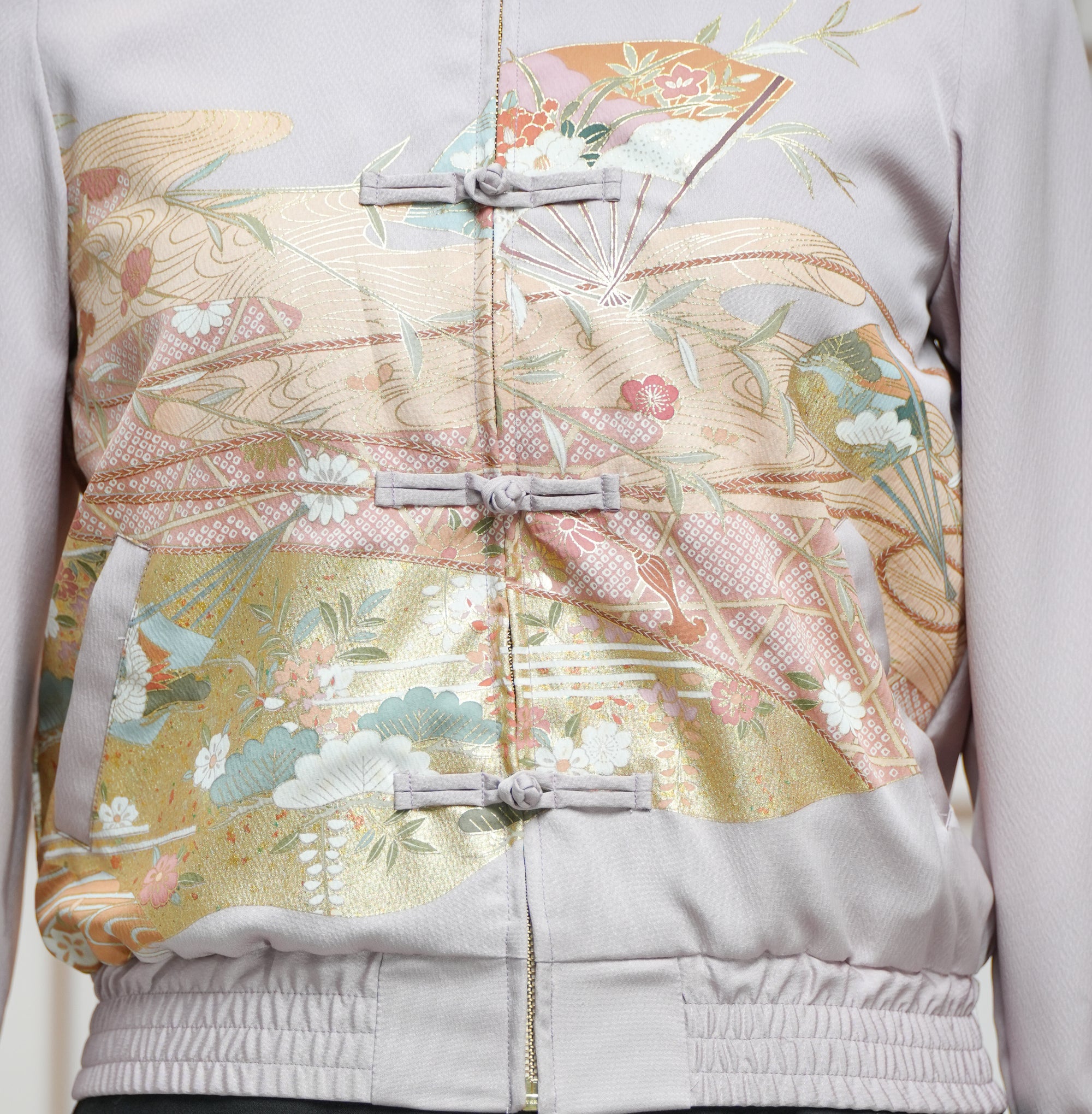 Premium On-hand: Lavender Chinese Knot Jacket | CKJ7343M | MA (Women)