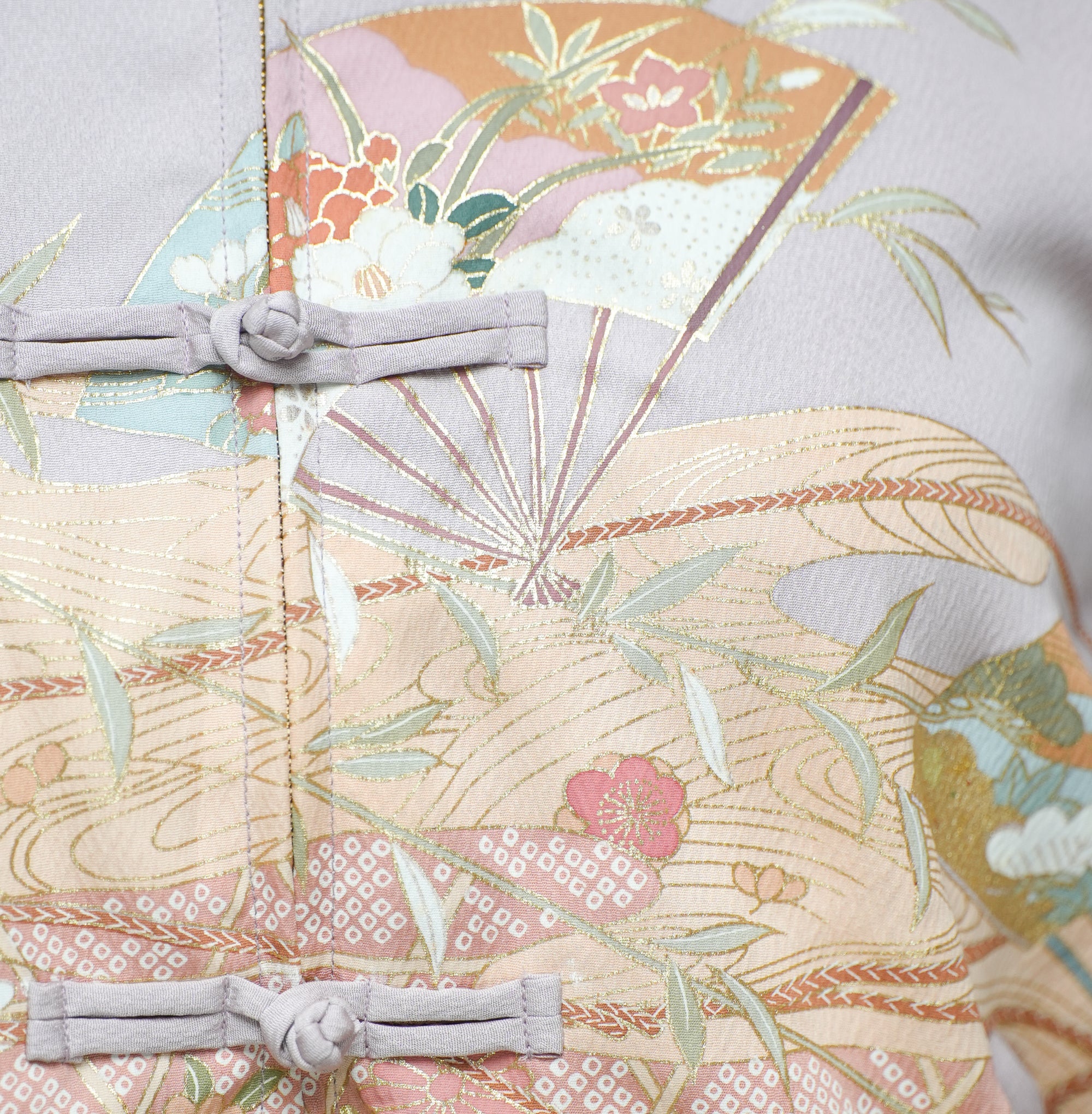 Premium On-hand: Lavender Chinese Knot Jacket | CKJ7343M | MA (Women)