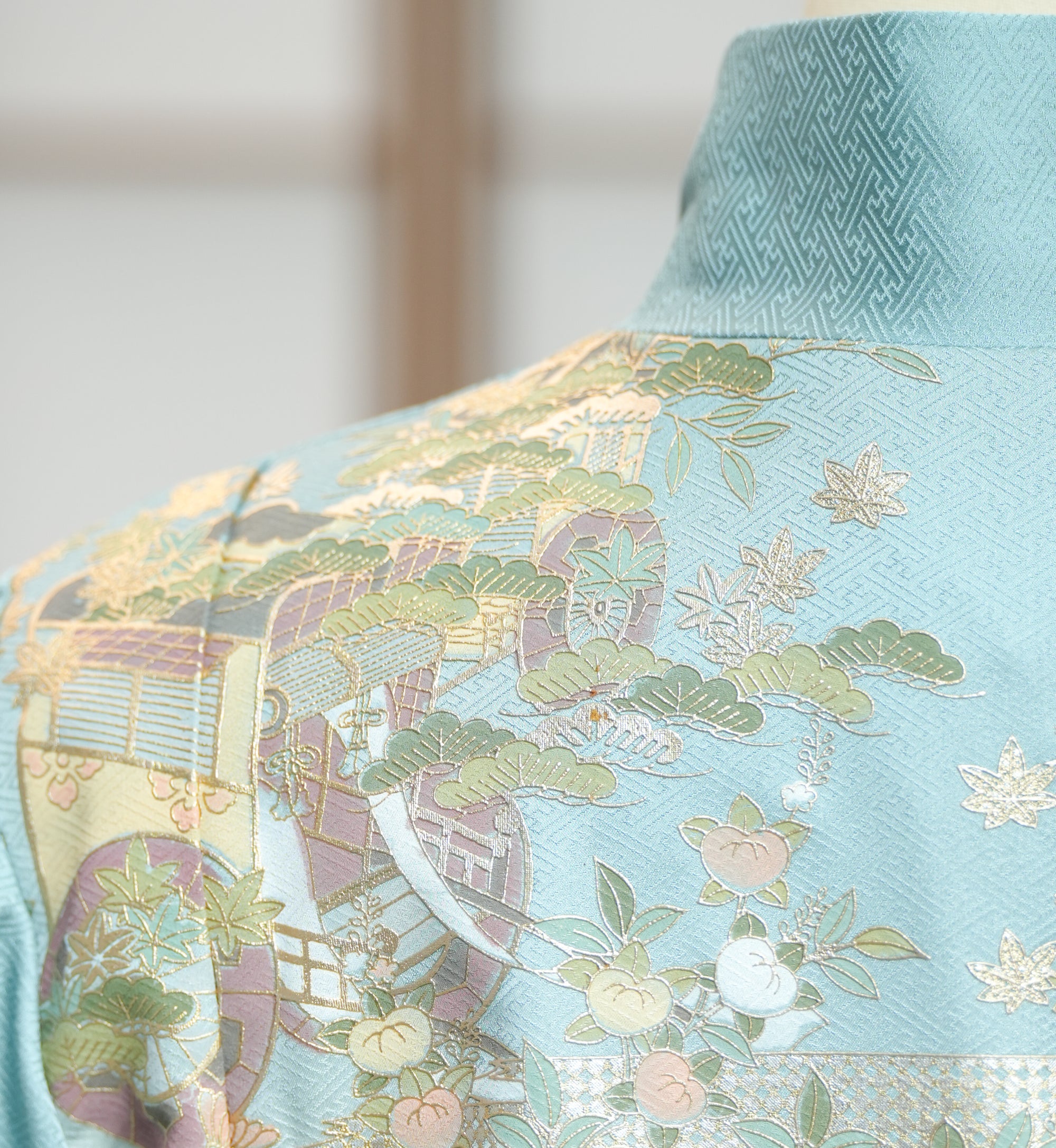 Premium On-hand: Blue Chinese Knot Jacket | CKJ7367M | LB (Women)
