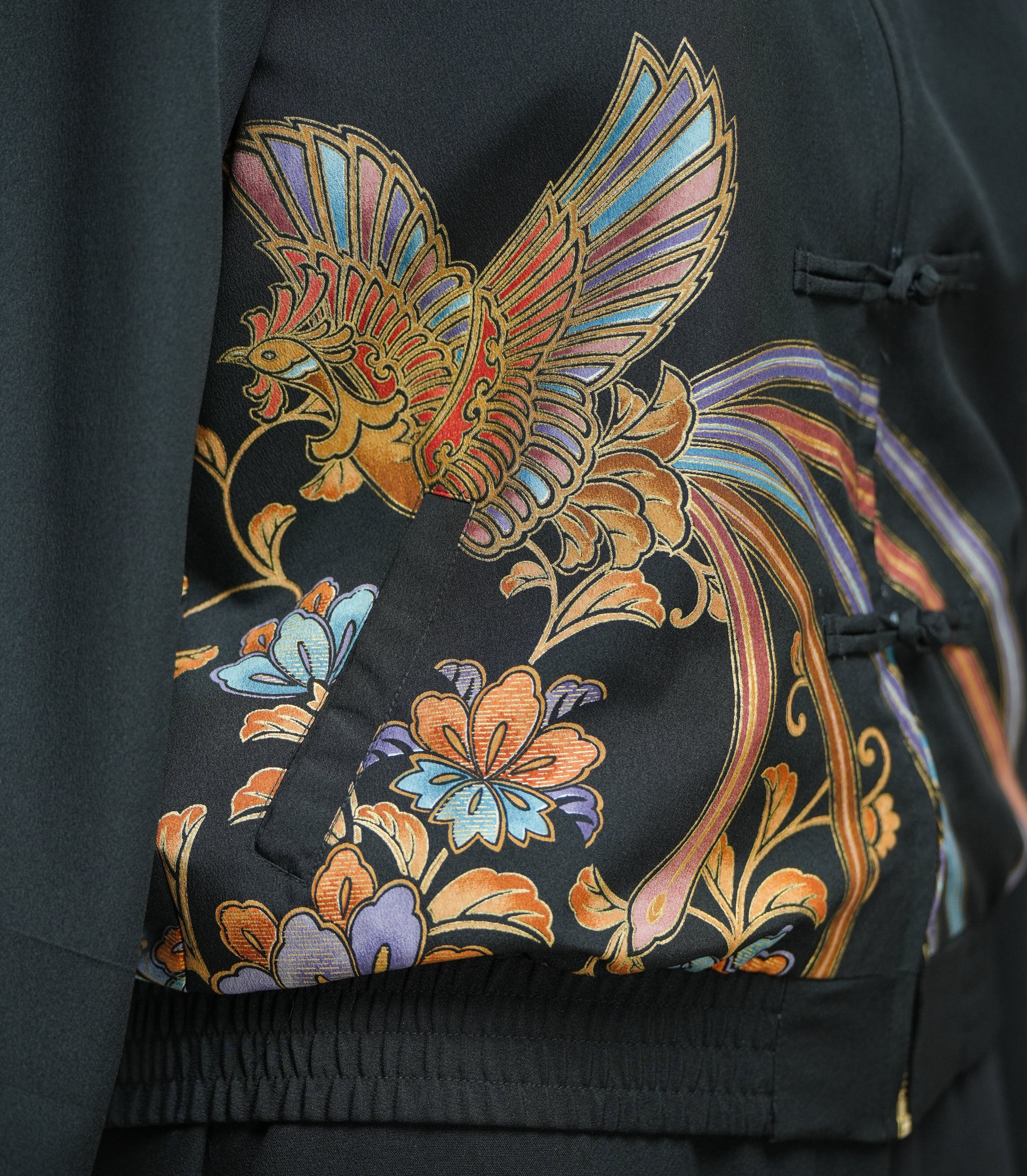Premium On-hand: Black Chinese Knot Jacket | CKJ7366M | XLB (Women)