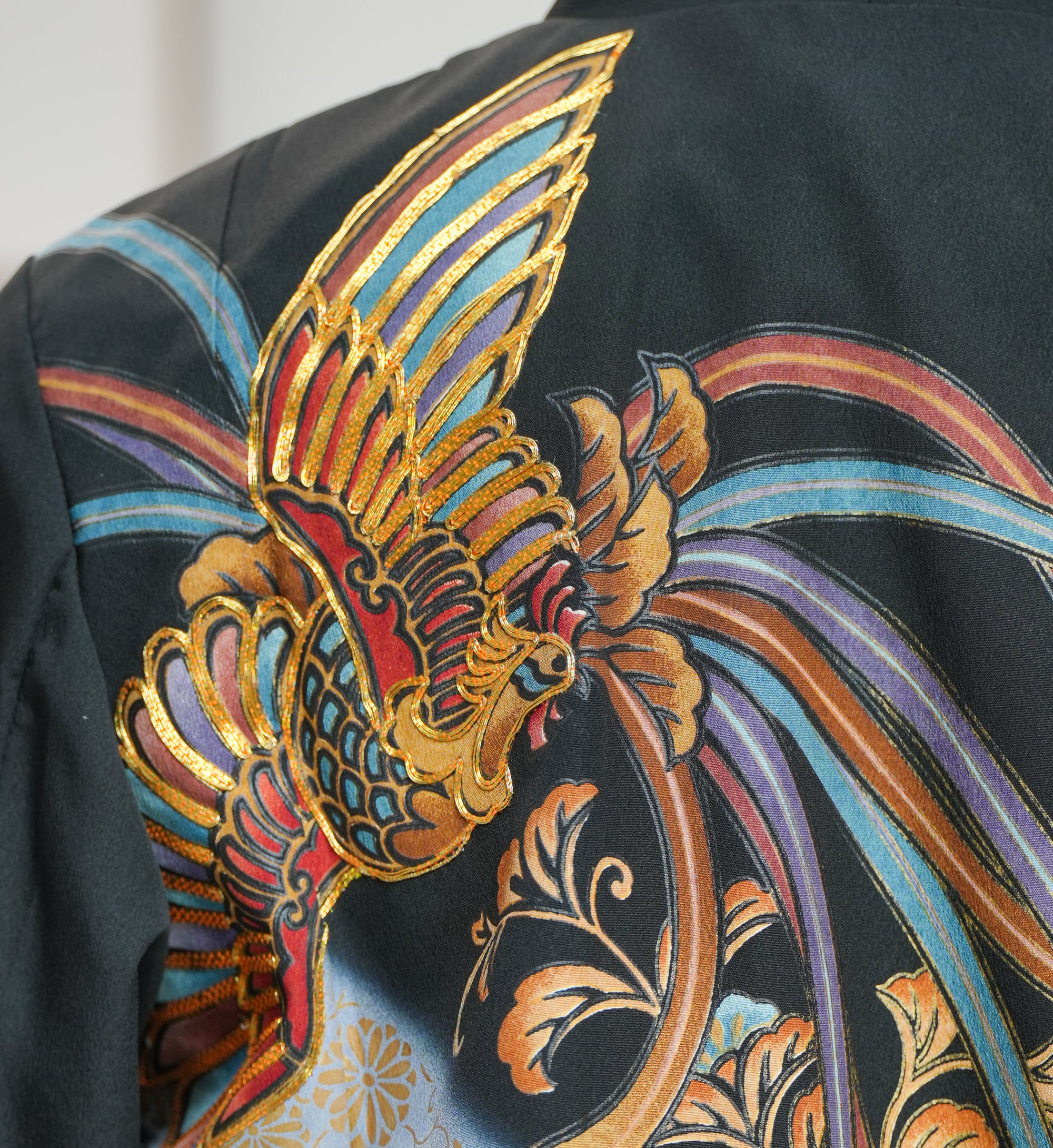 Premium On-hand: Black Chinese Knot Jacket | CKJ7366M | XLB (Women)