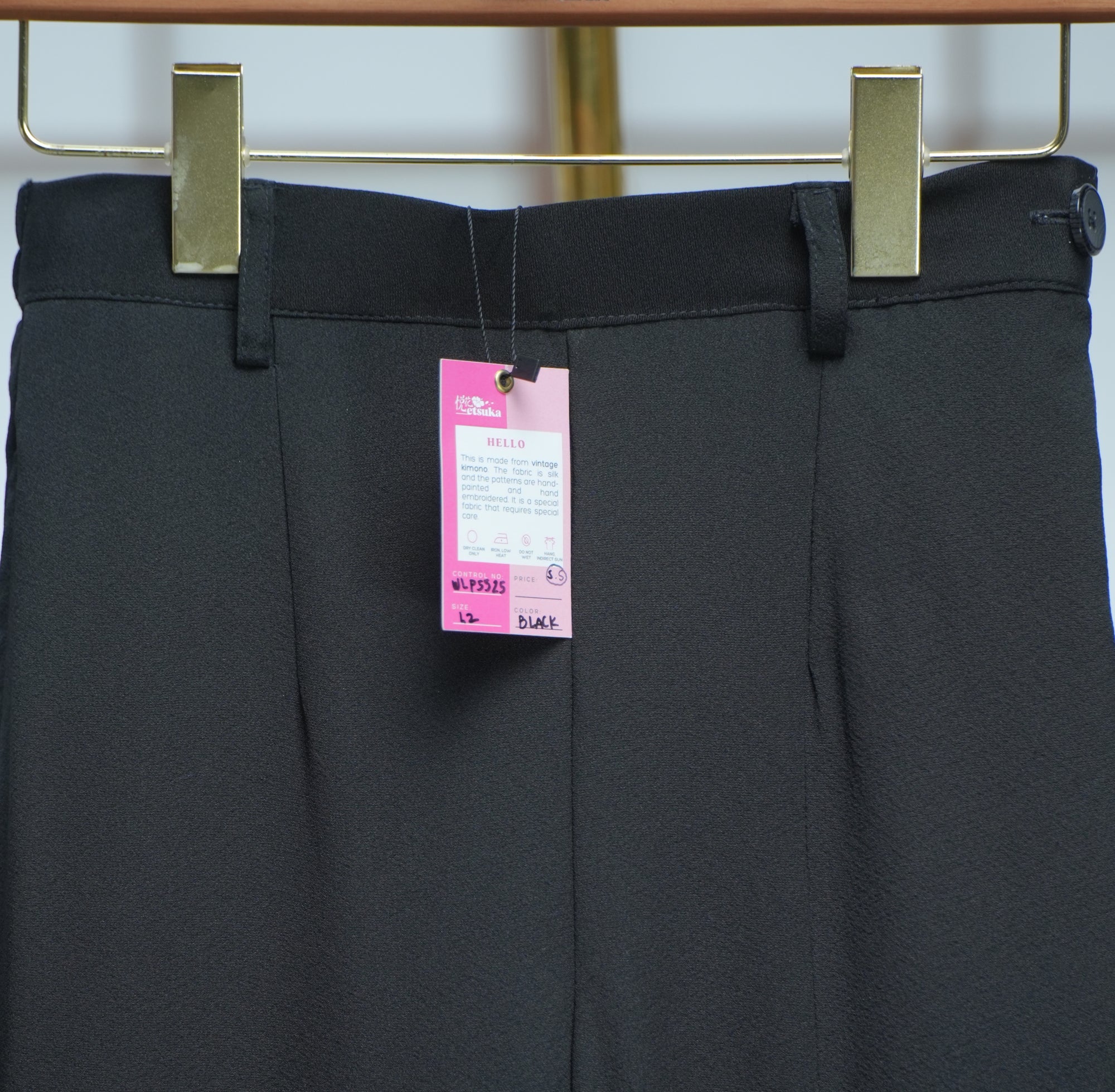 On-hand: Wide Leg Pants Black fantasy | LZ | WLP5525