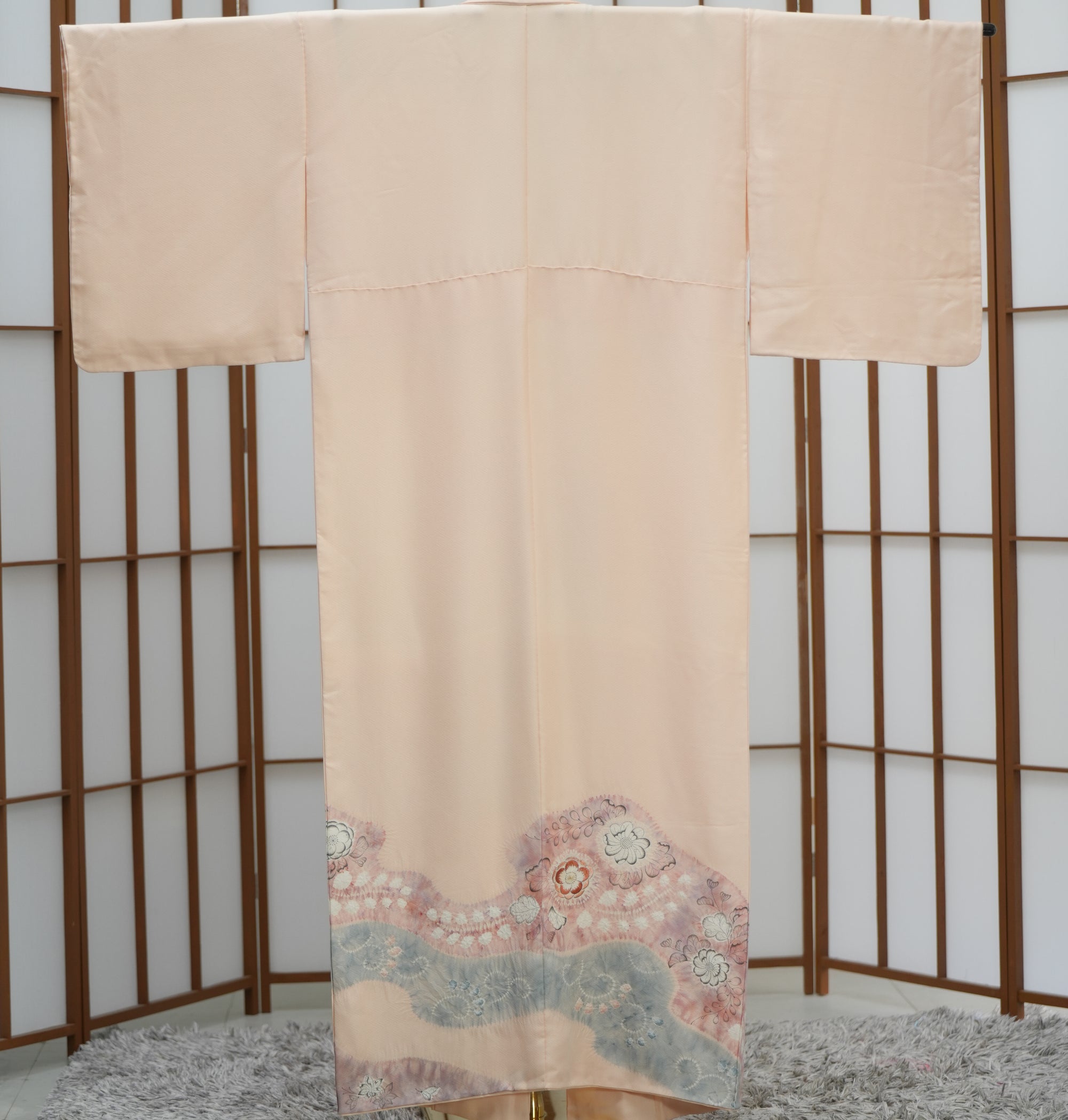 Bai Fabric: 0327-10 | Floral Blush (Shibori patterns!)