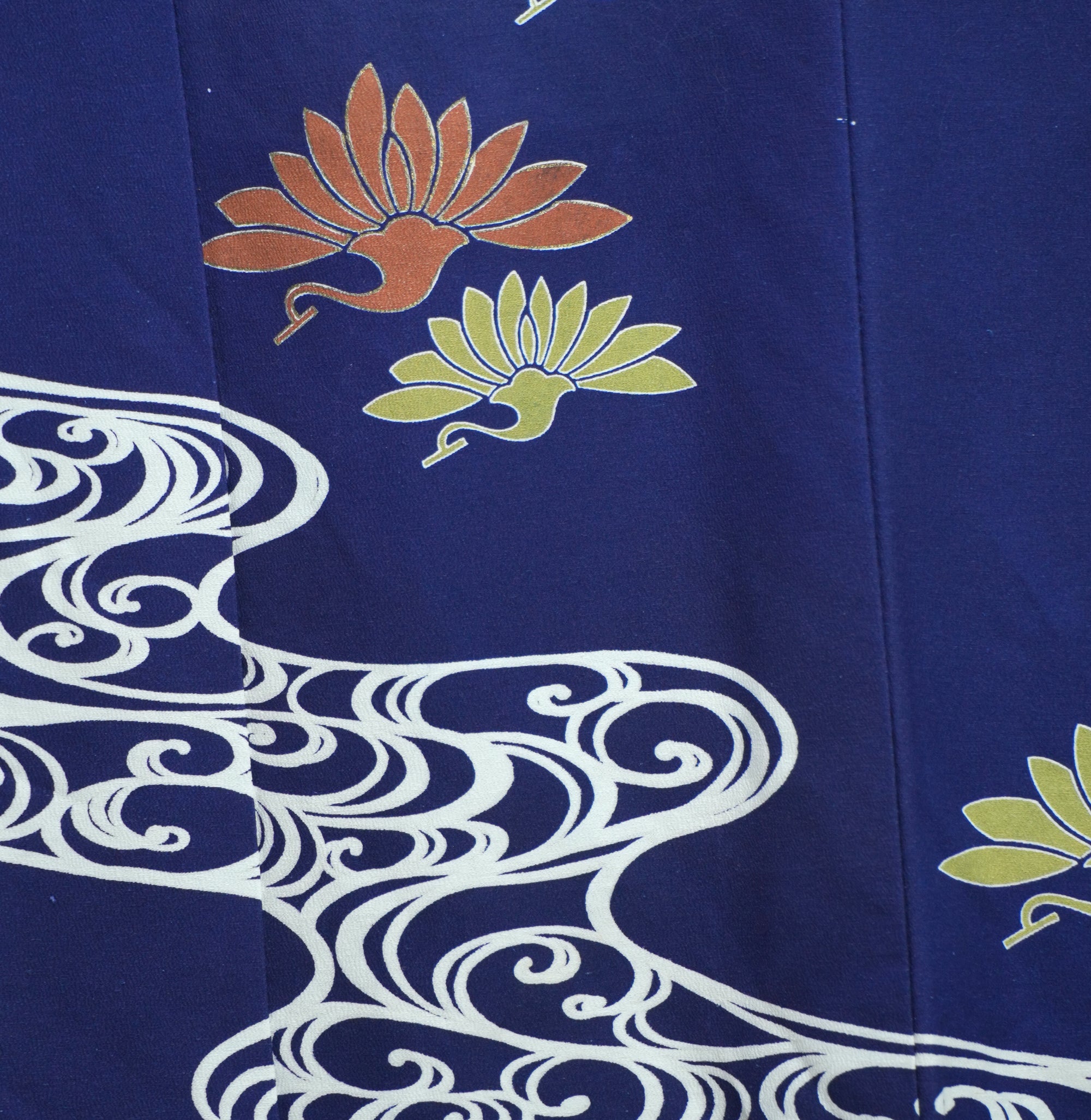 Bai Fabric: 0327-03 | Blue whirlpool