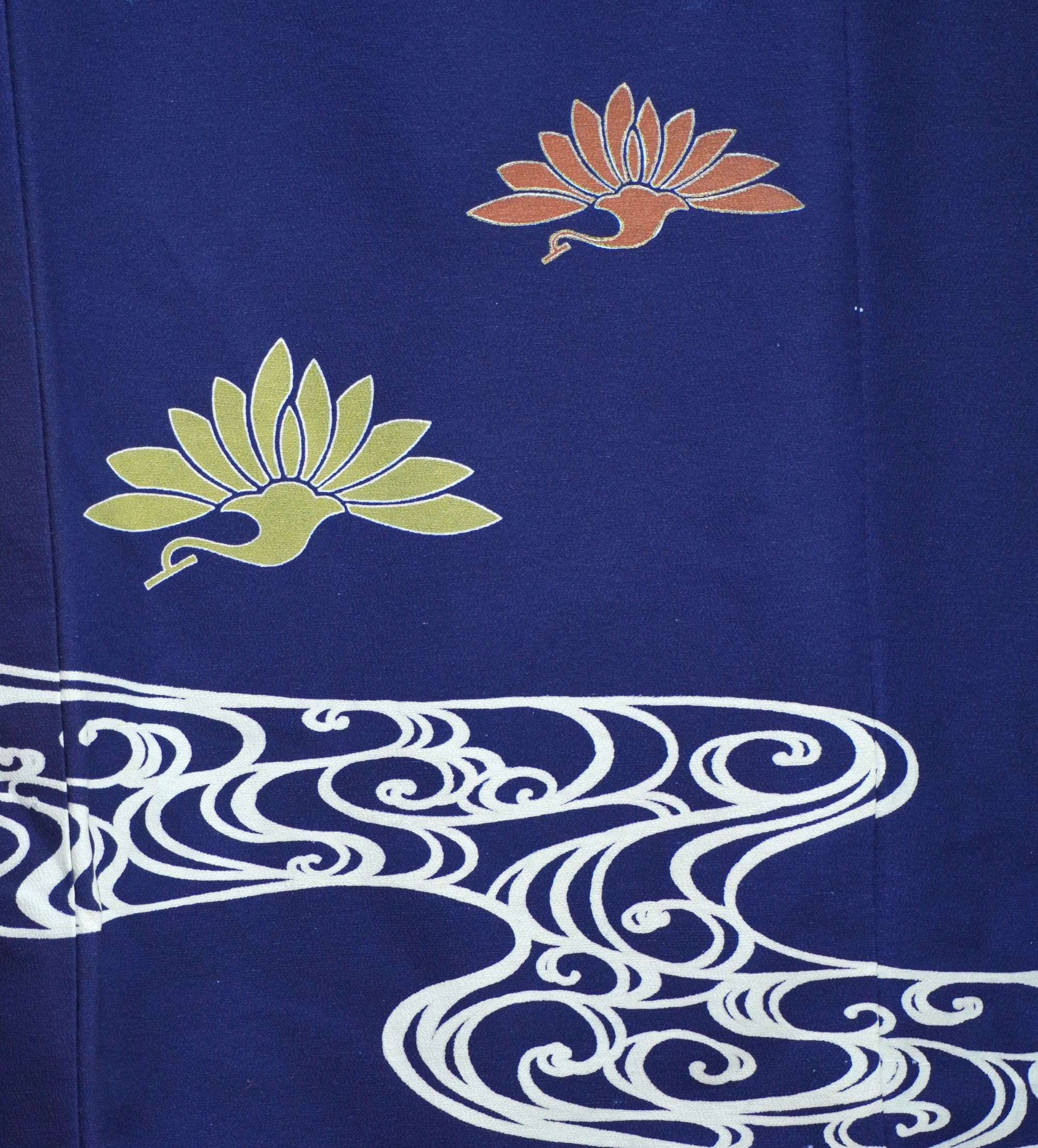 Bai Fabric: 0327-03 | Blue whirlpool