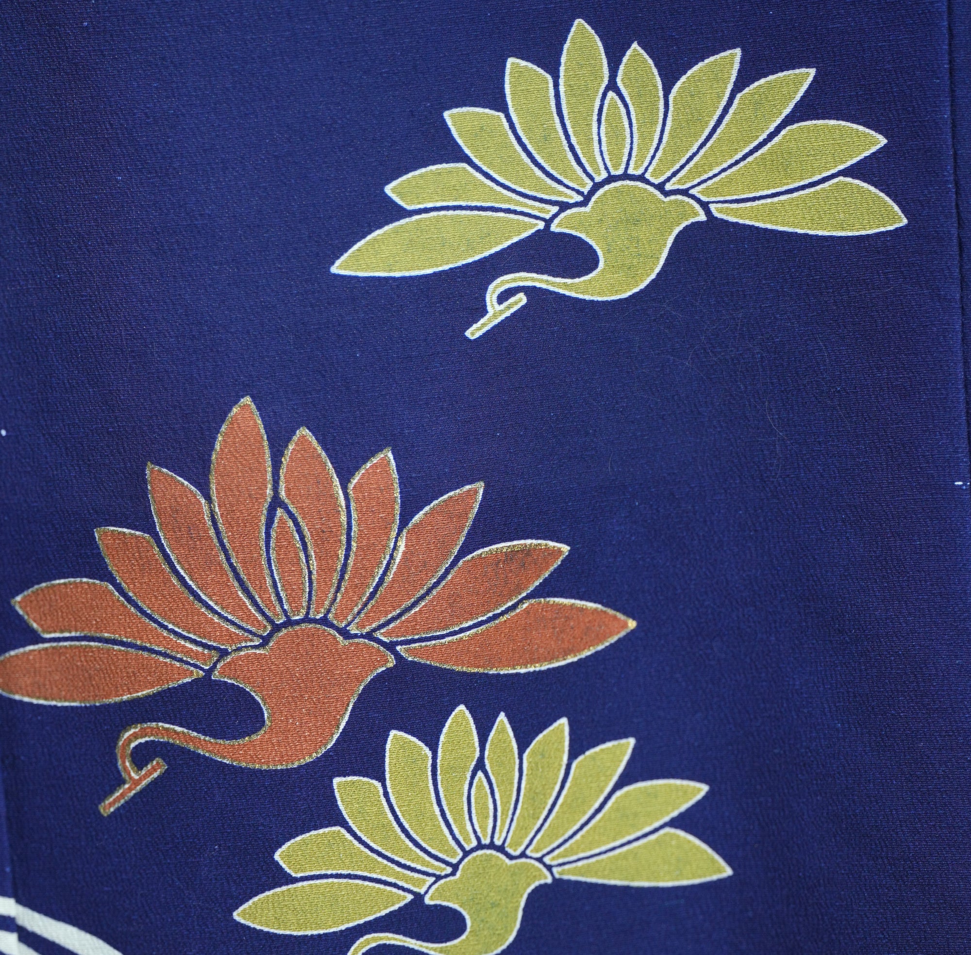 Bai Fabric: 0327-03 | Blue whirlpool