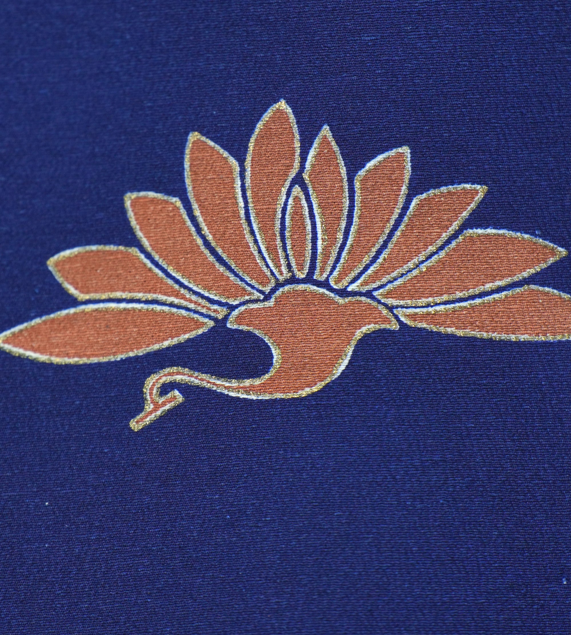 Bai Fabric: 0327-03 | Blue whirlpool