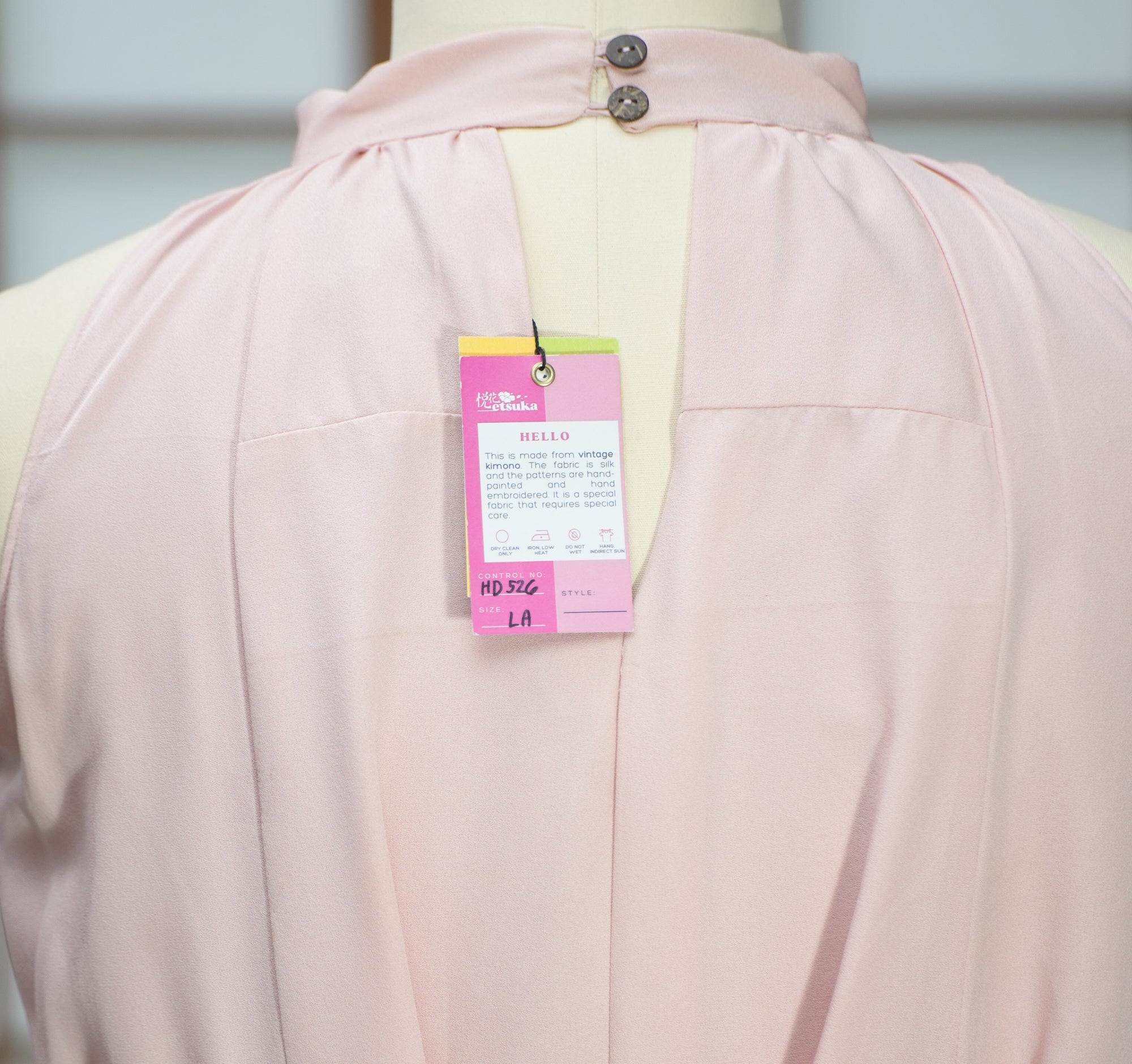 Premium On-hand: Pink Halter Dress | HD526  | LA
