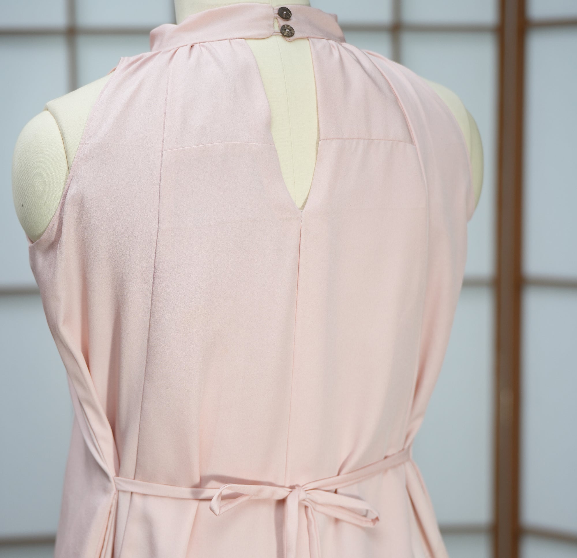 Premium On-hand: Pink Halter Dress | HD526  | LA