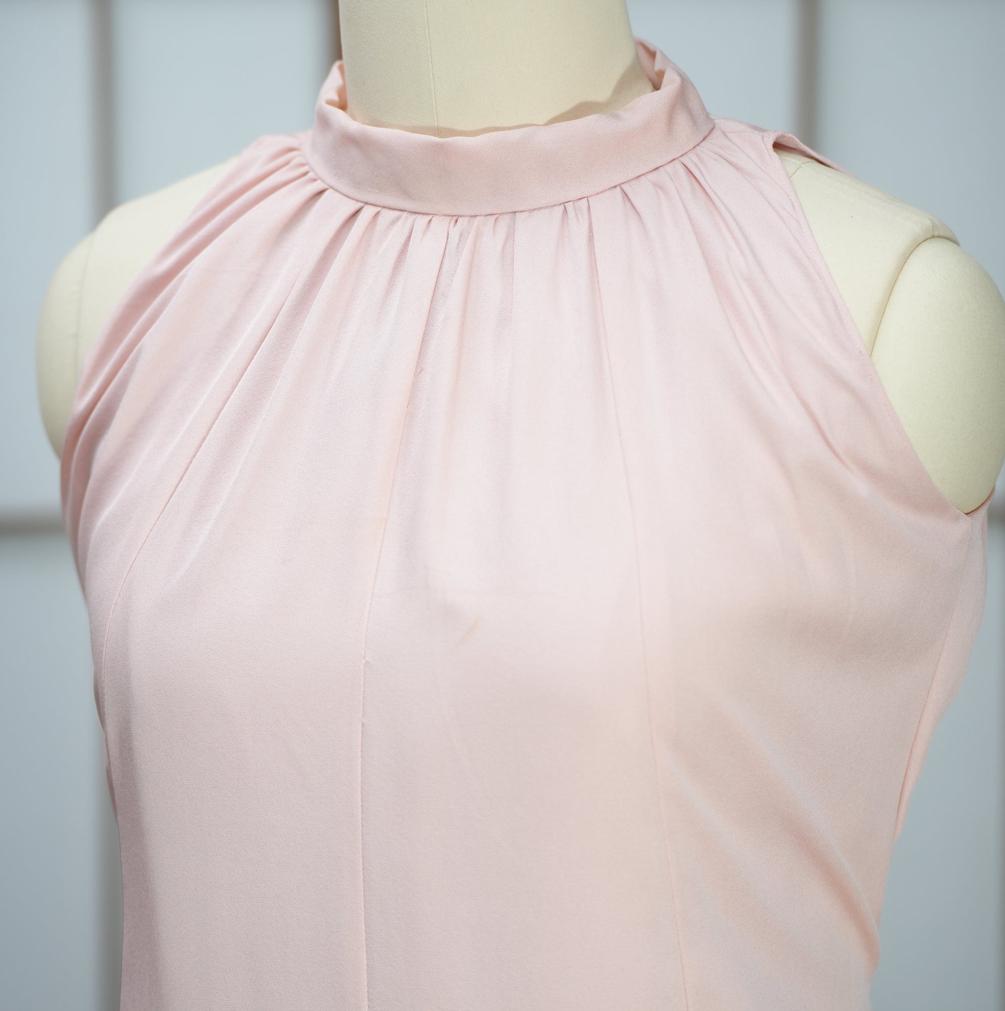 Premium On-hand: Pink Halter Dress | HD526  | LA