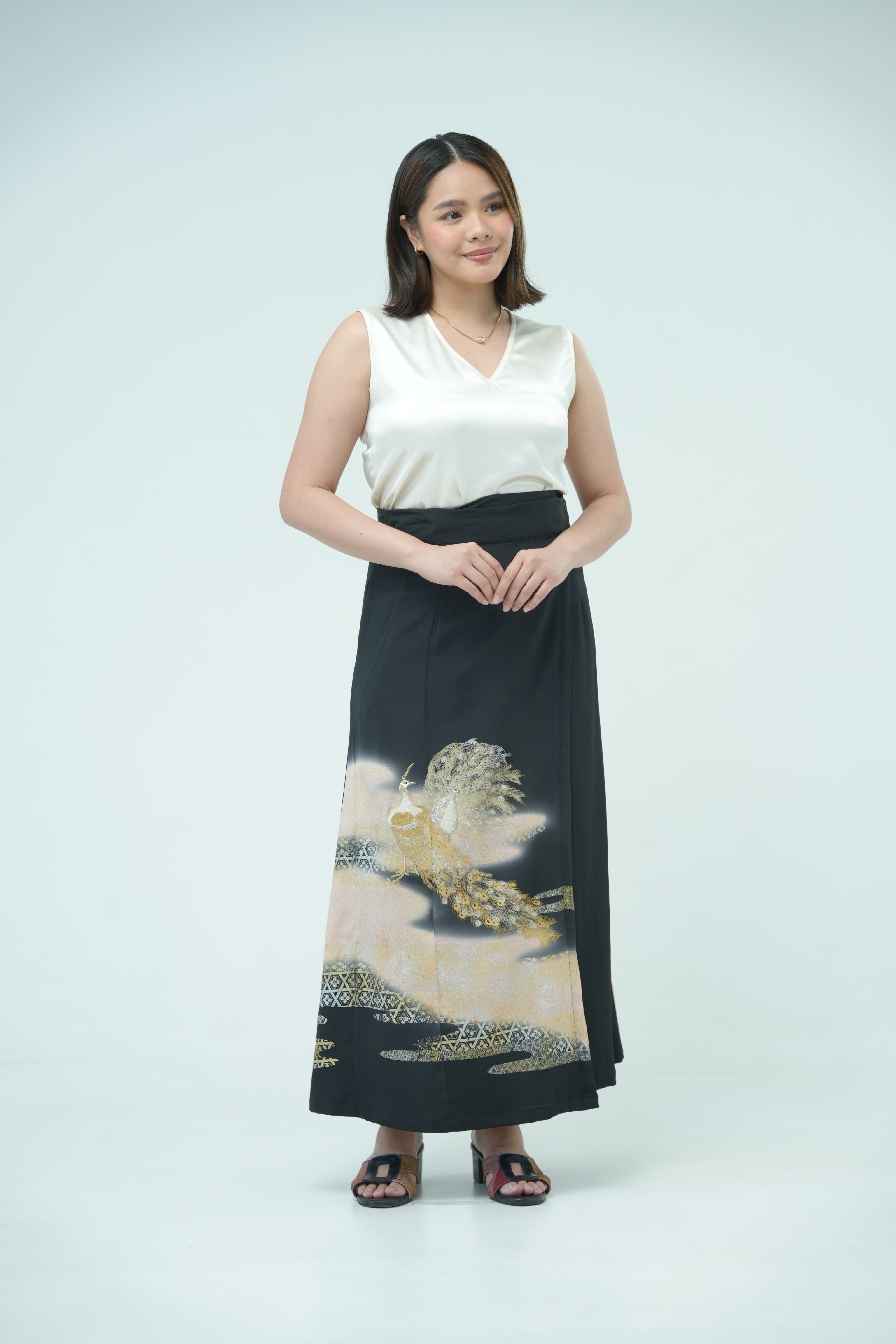 Kimono Wrap Skirt – Etsuka Kimono Fashion