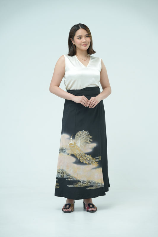 Kimono Wrap Skirt