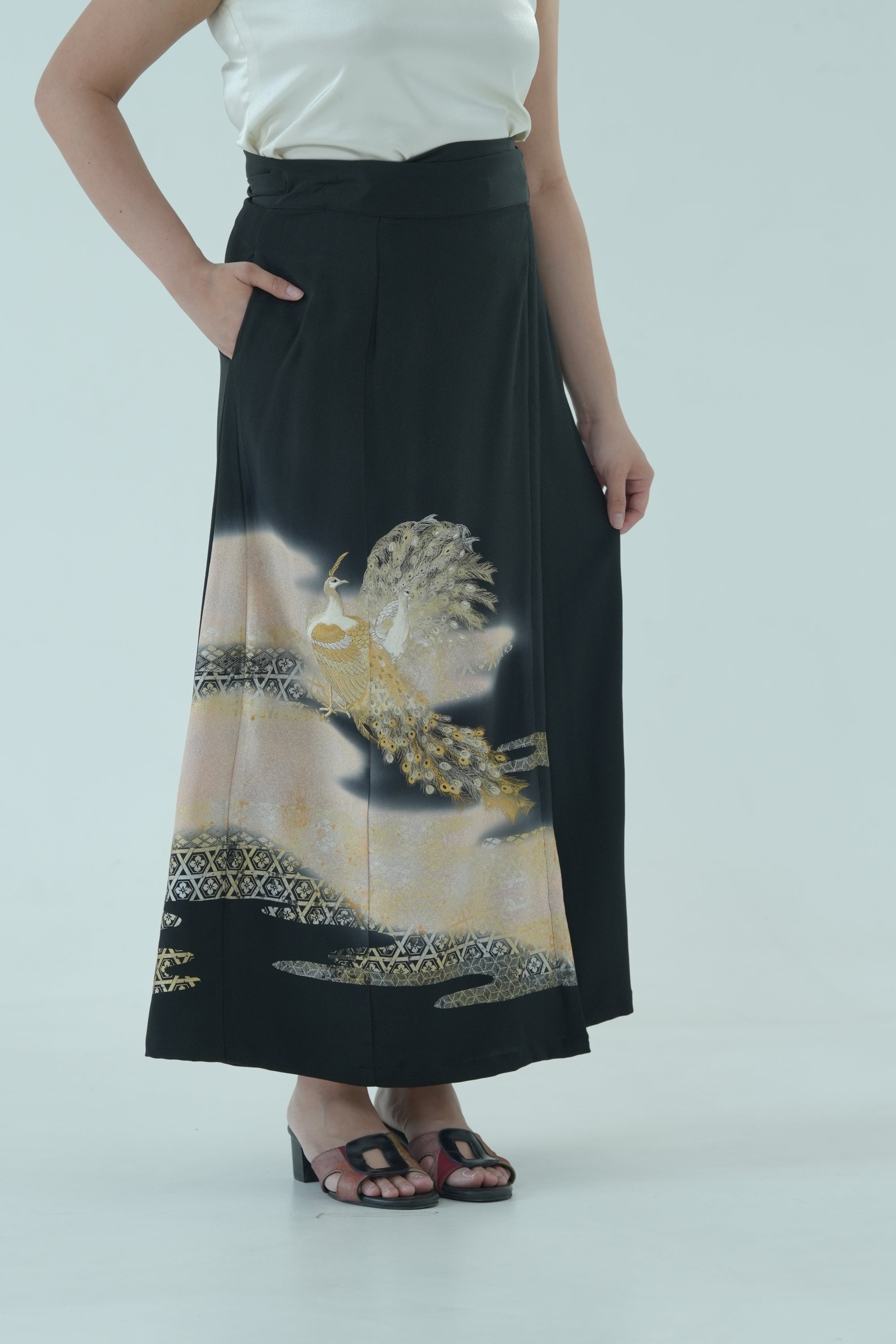 Kimono Wrap Skirt