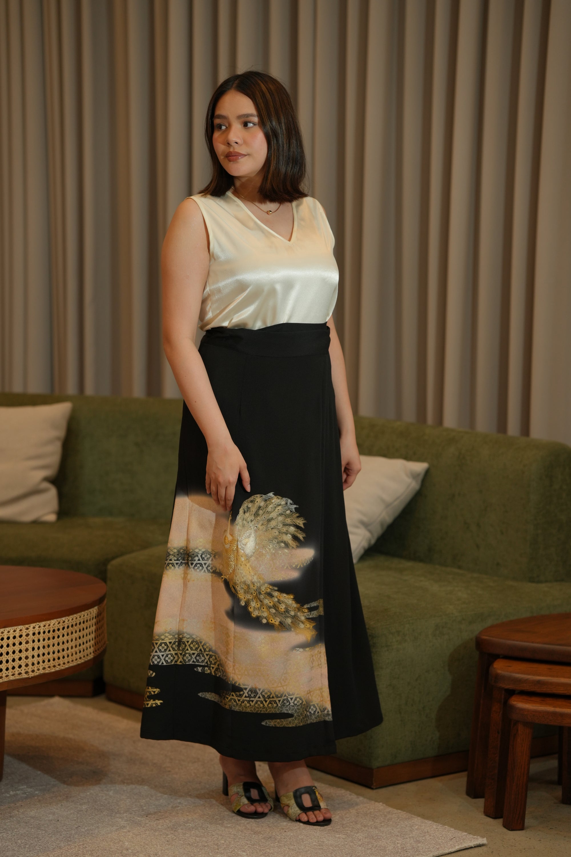 Kimono Wrap Skirt
