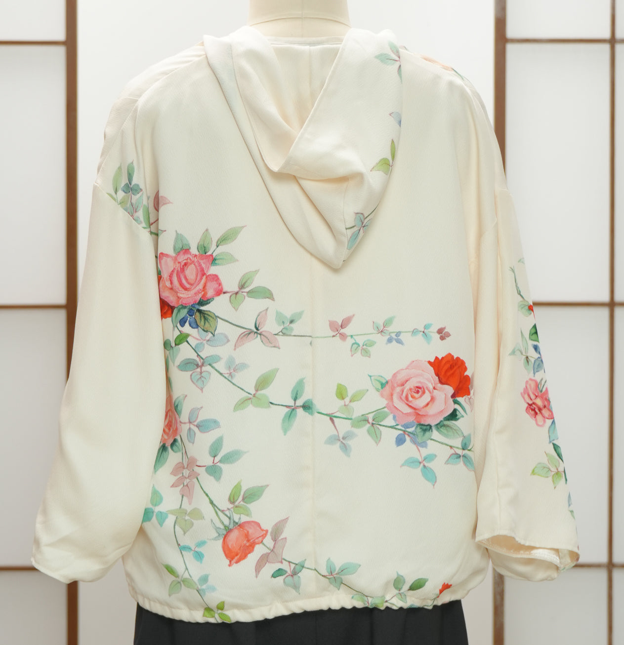 Premium On-hand: Cream Hoodie | H3607 - for doc rain