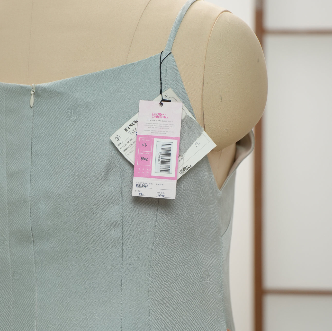 On-hand item: Blue Resort Dress | XL | RD7685H