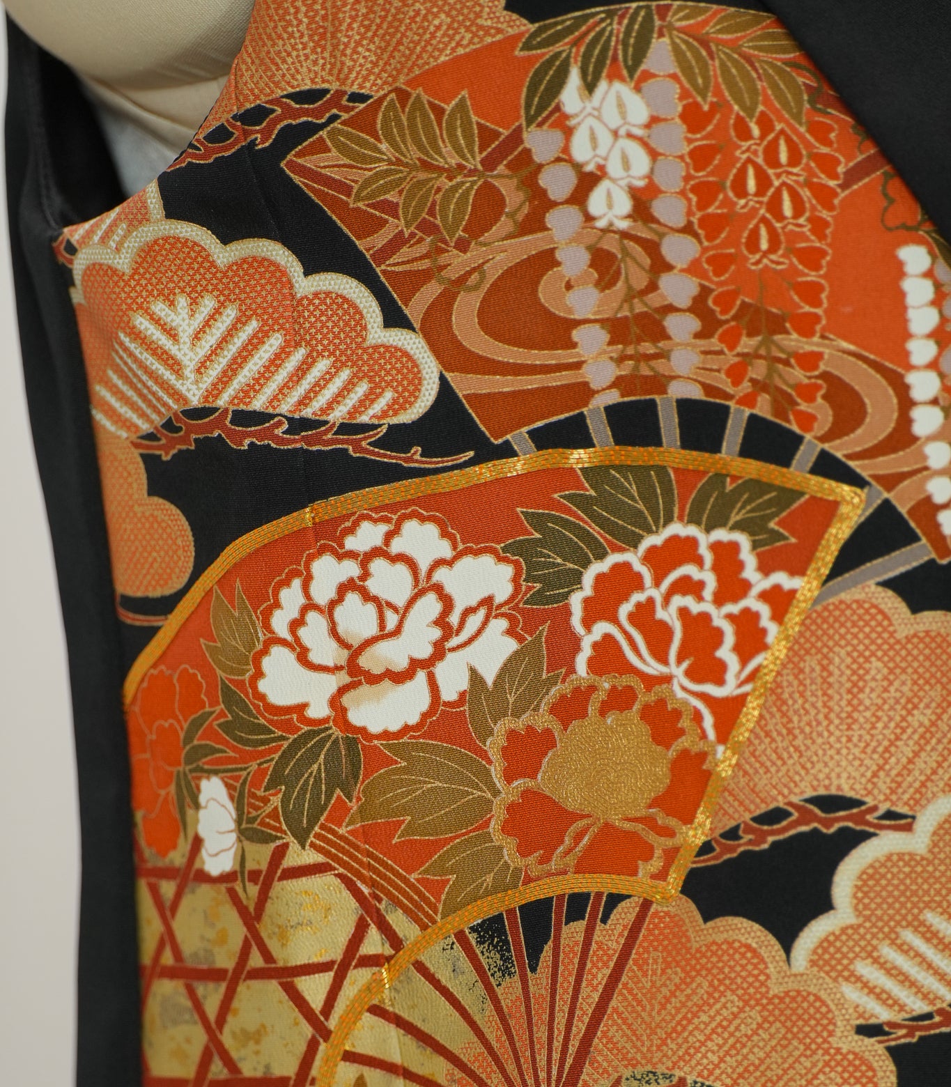 Premium On-hand: Black No sleeves suit jacket | L | NSSJ7064M