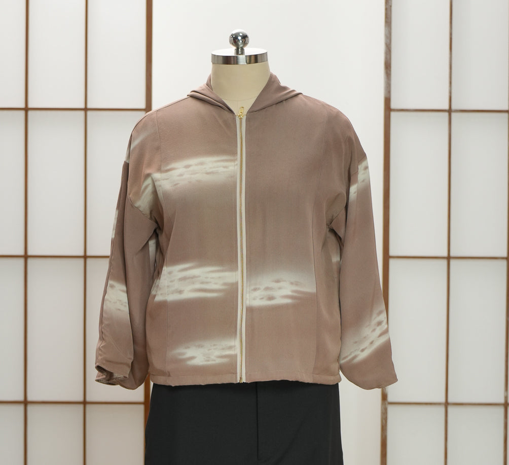 Premium On-hand: Mocha Hoodie With Zipper | HWZ7680