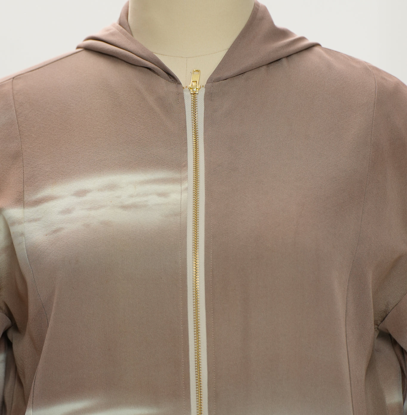 Premium On-hand: Mocha Hoodie With Zipper | HWZ7680