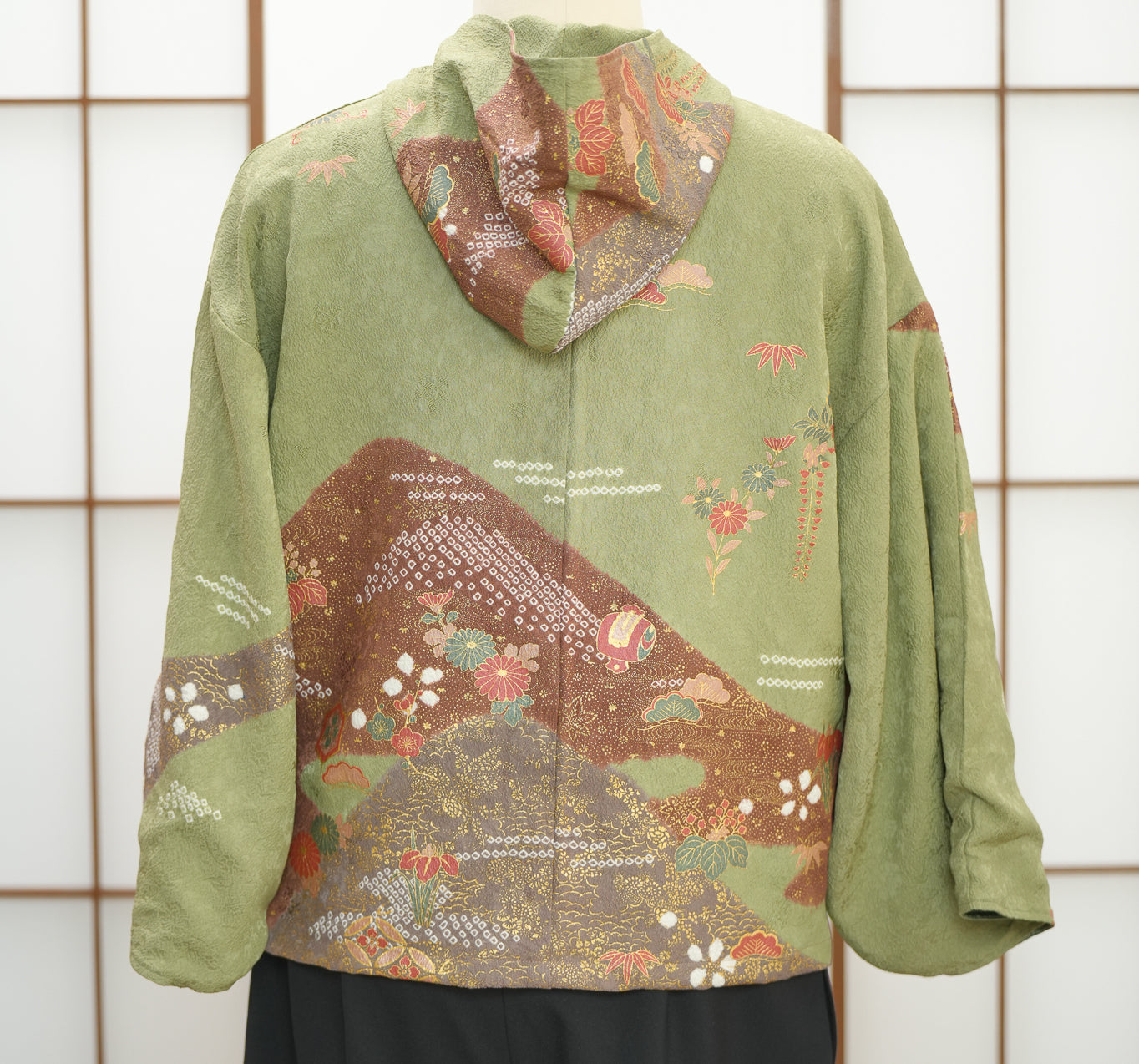 On-hand: Green Hoodie With Zipper | HWZ6214