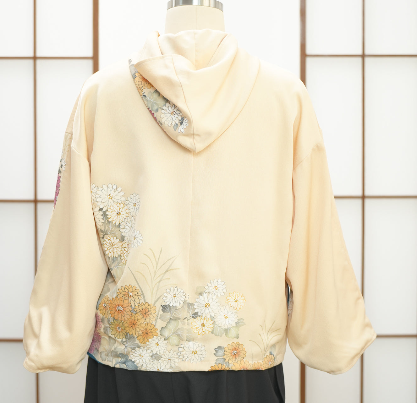 Premium On-hand: Cream Hoodie With Zipper | HWZ6184Y - mimi's favorite
